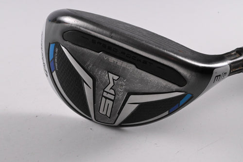 Taylormade SIM Max #3 Hybrid / 19 Degree / Stiff Flex Aldila Tour ATX 85 Shaft