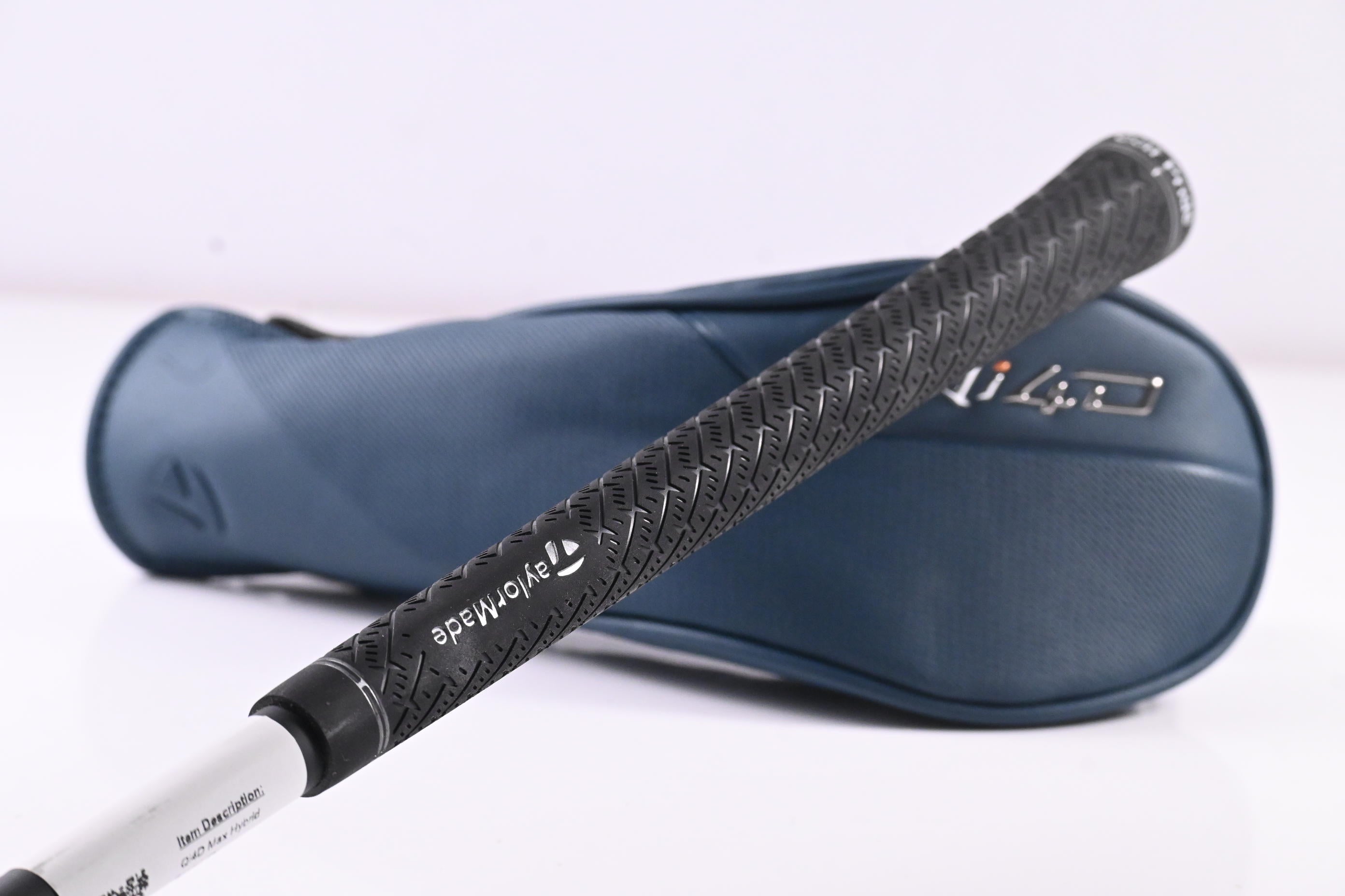 Taylormade Qi4D Max #4 Hybrid / 23 Degree / Regular Flex Reax By KBS 50 Shaft