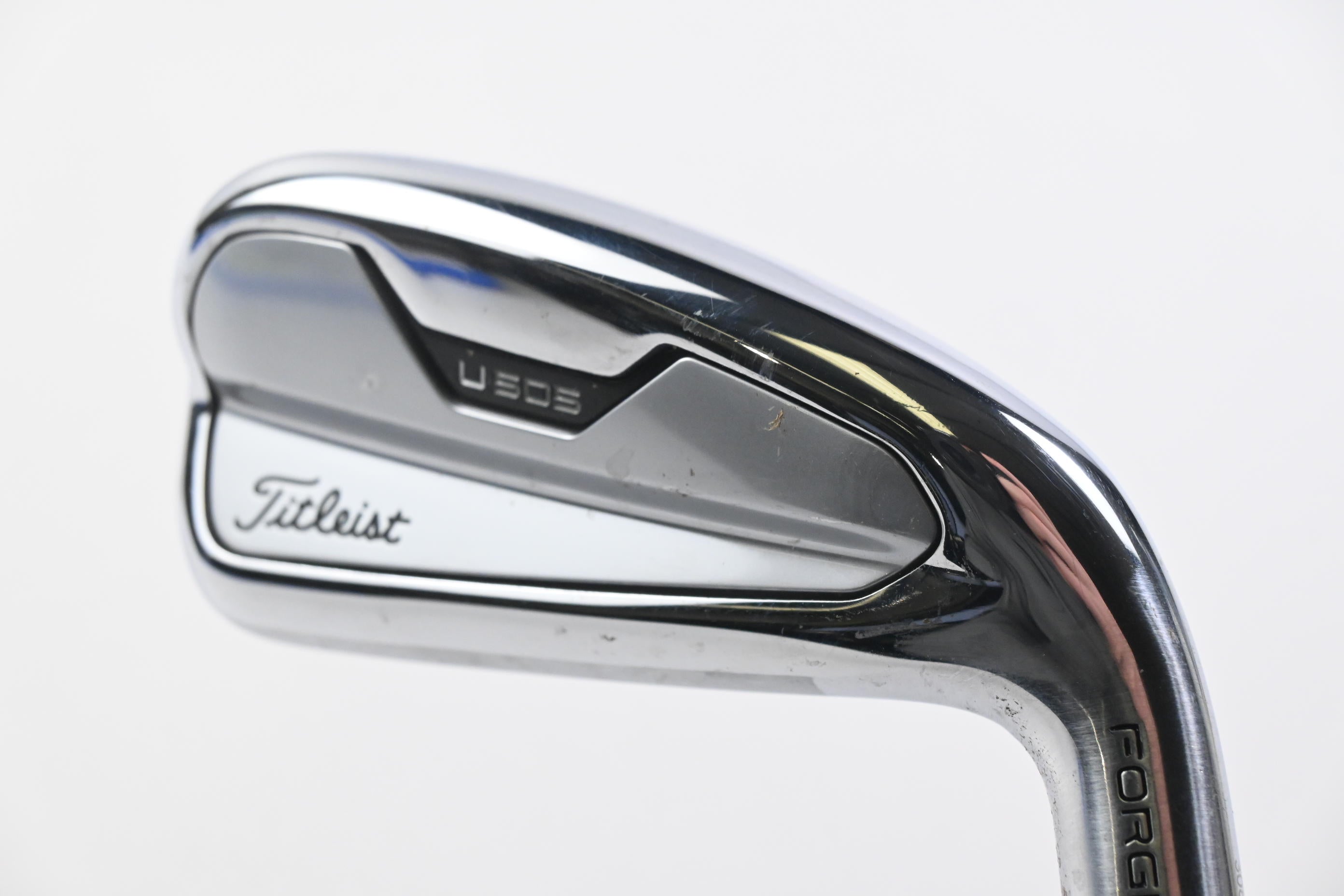Titleist U505 #2 Iron / 18 Degree / Stiff Flex Hzrdus Smoke Black RDX 80 Shaft