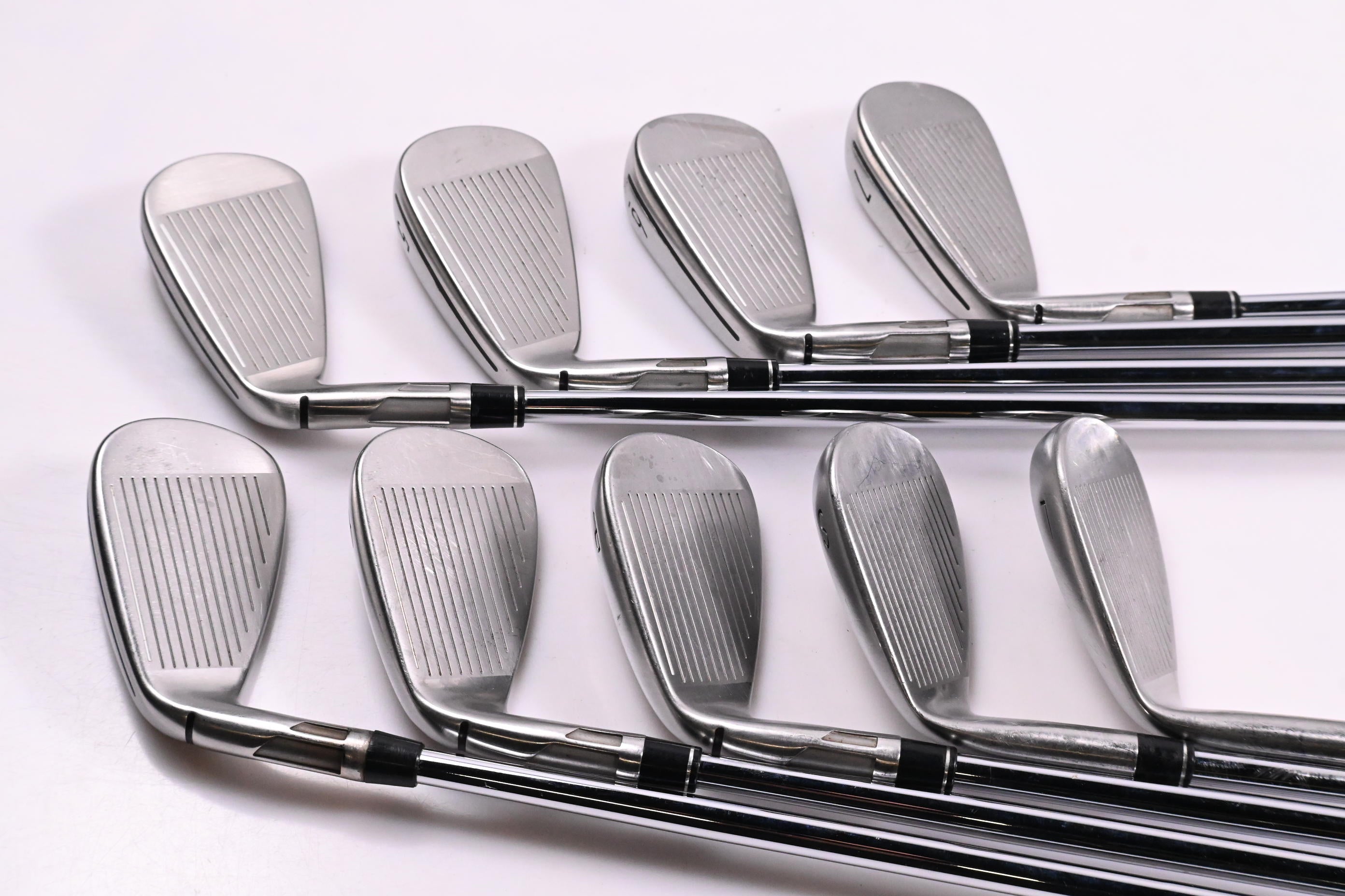 Taylormade Stealth Irons / 4-PW+SW+LW / Stiff Flex Dynamic Gold 105 S300