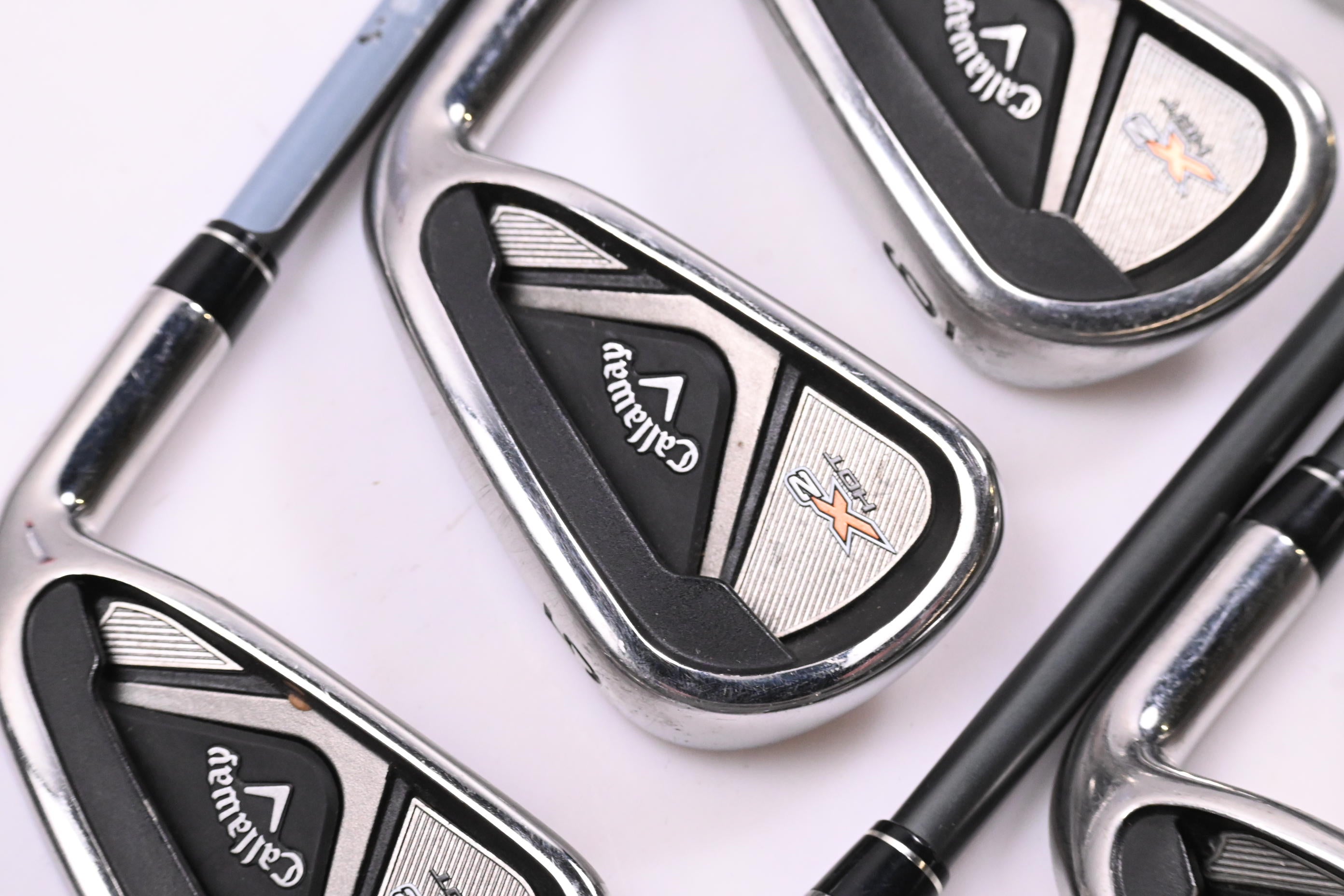 Callaway X2 Hot Irons / 4-PW+AW / Regular Flex Callaway X2 Hot 60 Shafts