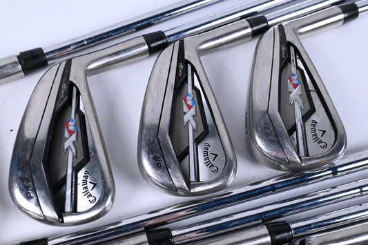 Callaway XR Pro Irons / 3-PW+GW / Stiff Flex KBS Tour-V 90 Shafts