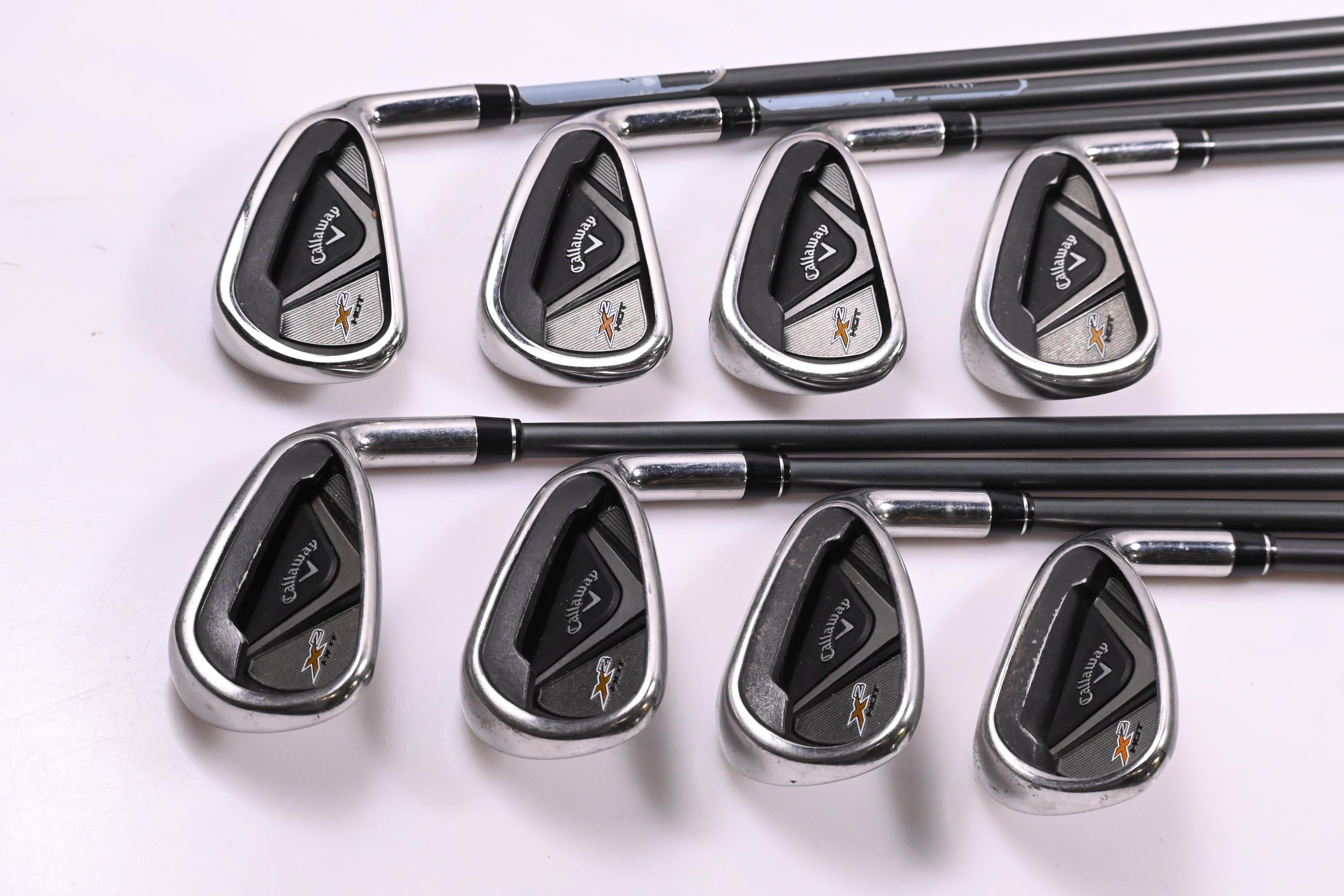 Callaway X2 Hot Irons / 4-PW+AW / Regular Flex Callaway X2 Hot 60 Shafts
