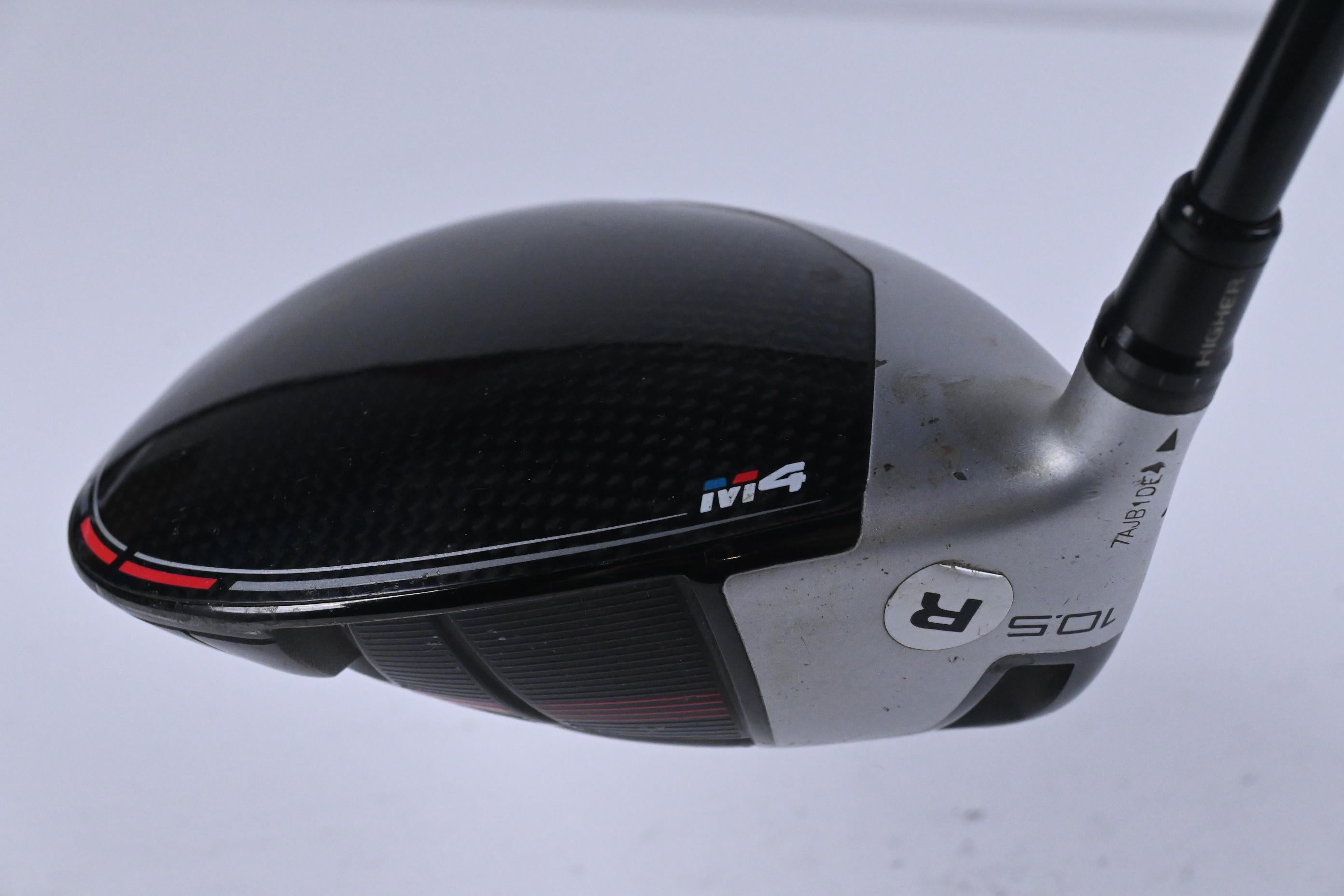 Left Hand Taylormade M4 Driver / 10.5 Degree / Regular Flex Fujikura Atmos Red 5