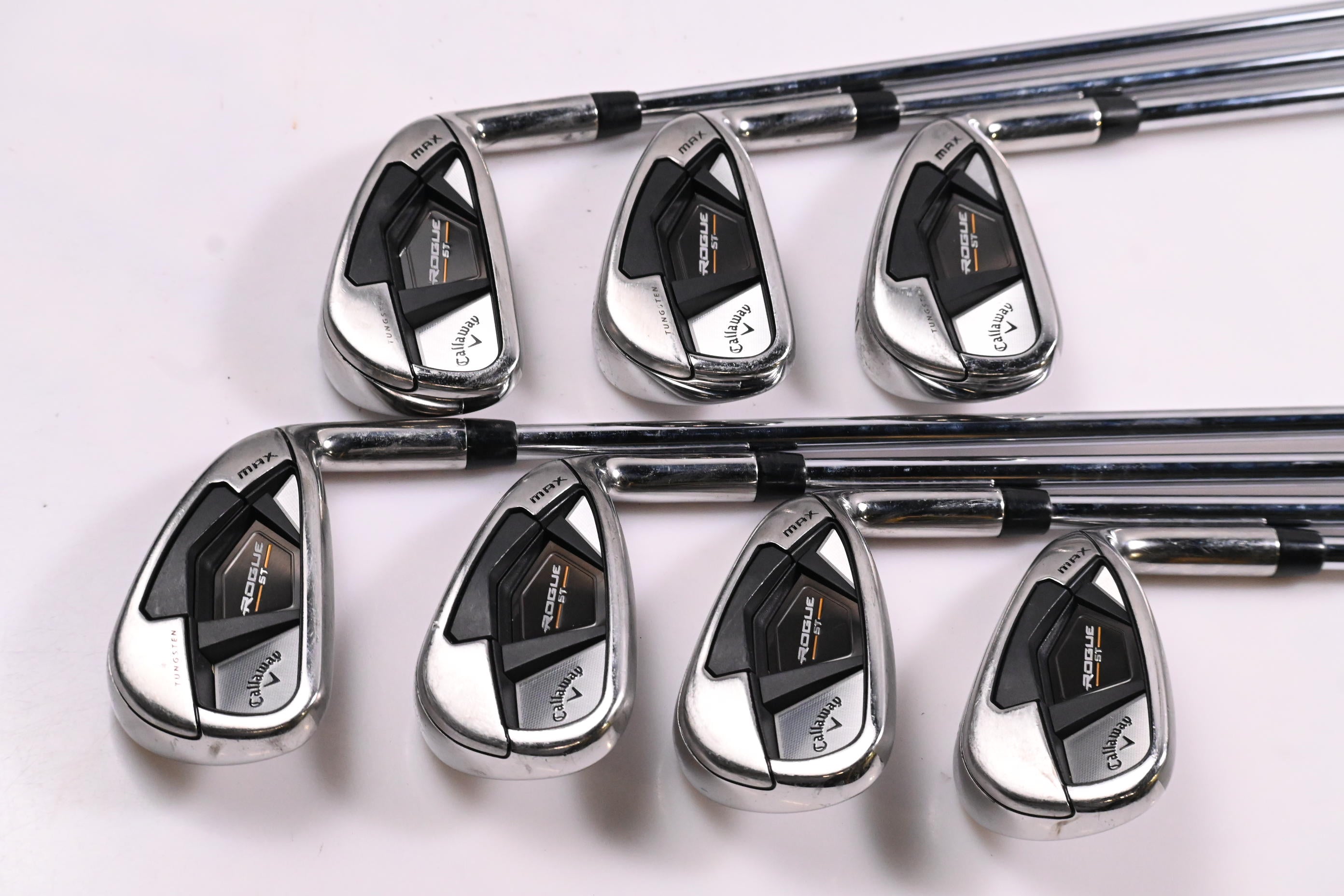 Callaway Rogue ST Max Irons / 4-PW / Regular Flex Elevate MPH 95 Shafts