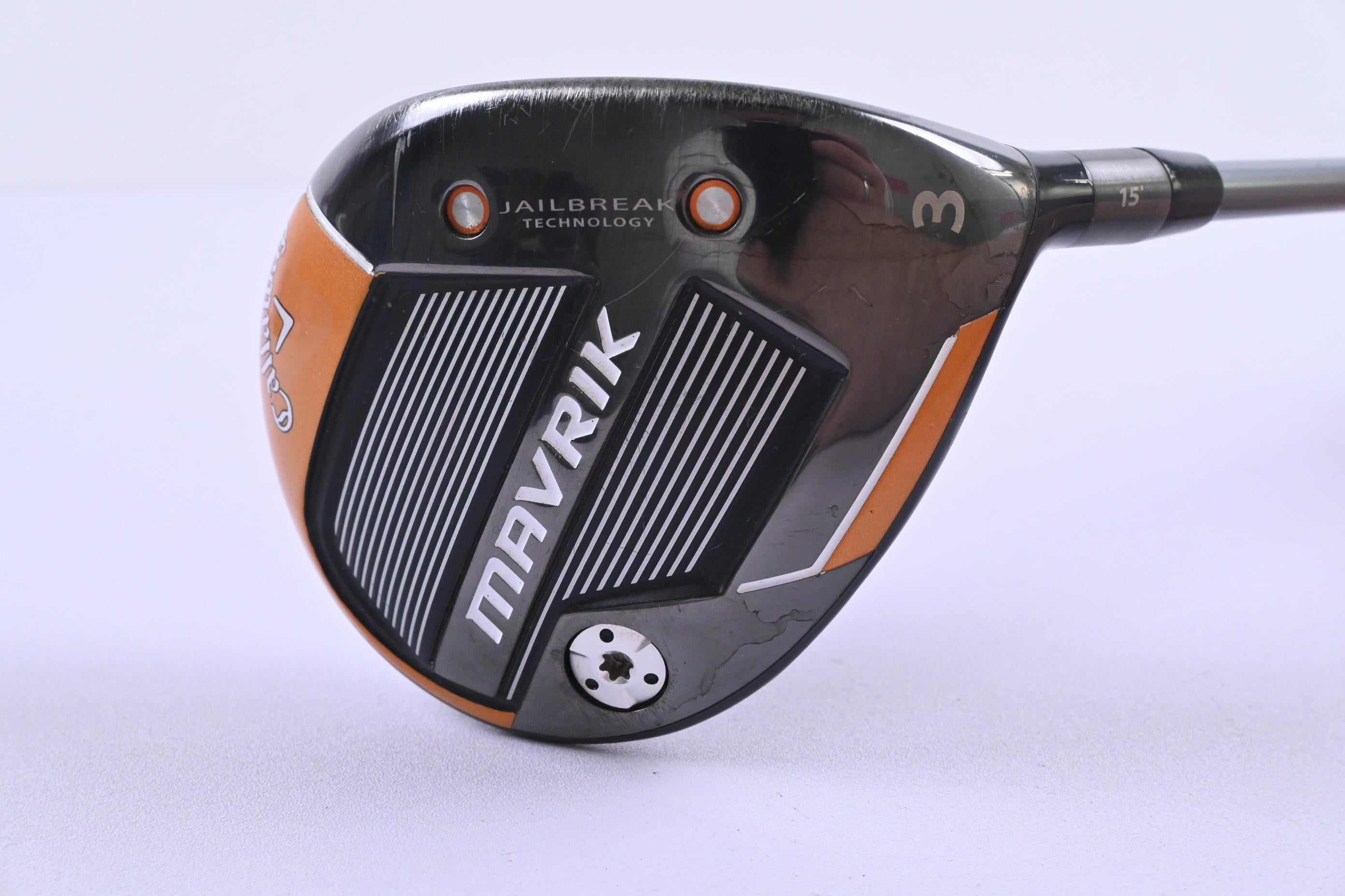 Callaway Mavrik #3 Wood / 15 Degree / Regular Flex HZRDUS T800 65 Shaft