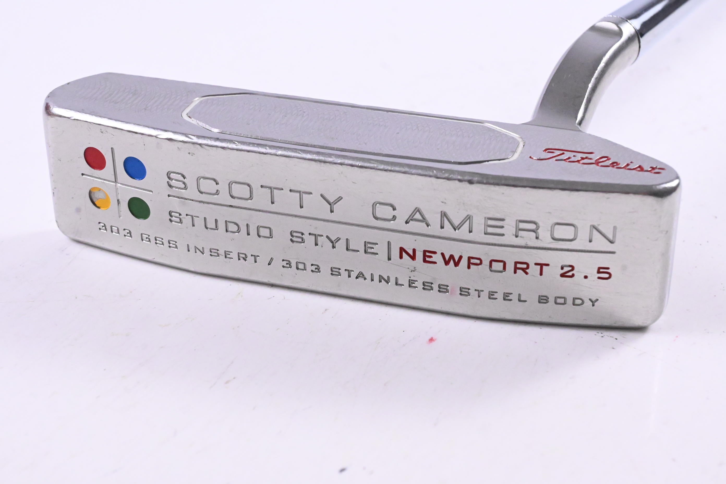 Scotty Cameron Studio Style Newport 2.5 Putter / 34 Inch