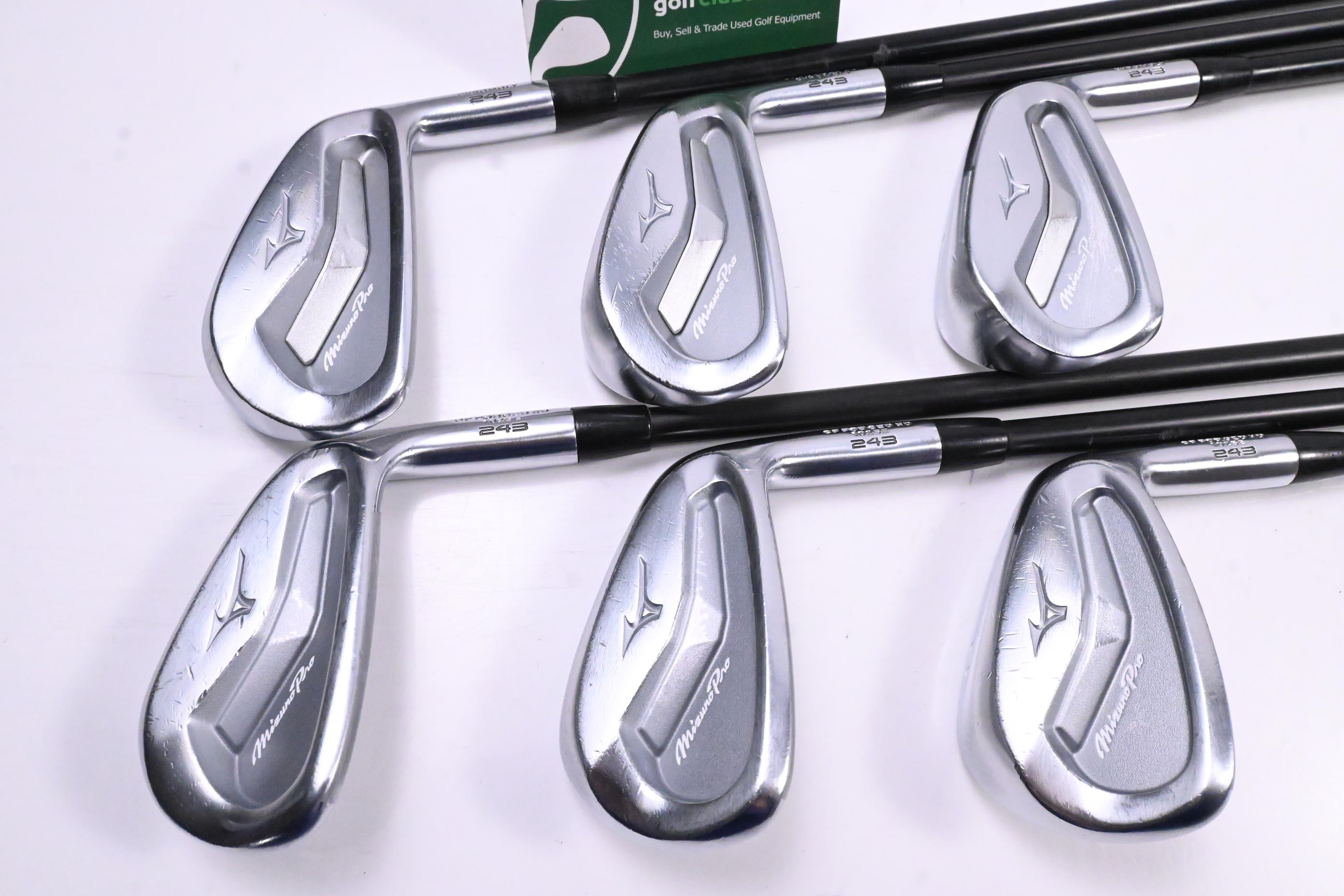 Mizuno Pro 243 Irons / 5-PW / Regular Flex Fujikura Axiom Velocore 75 Shafts