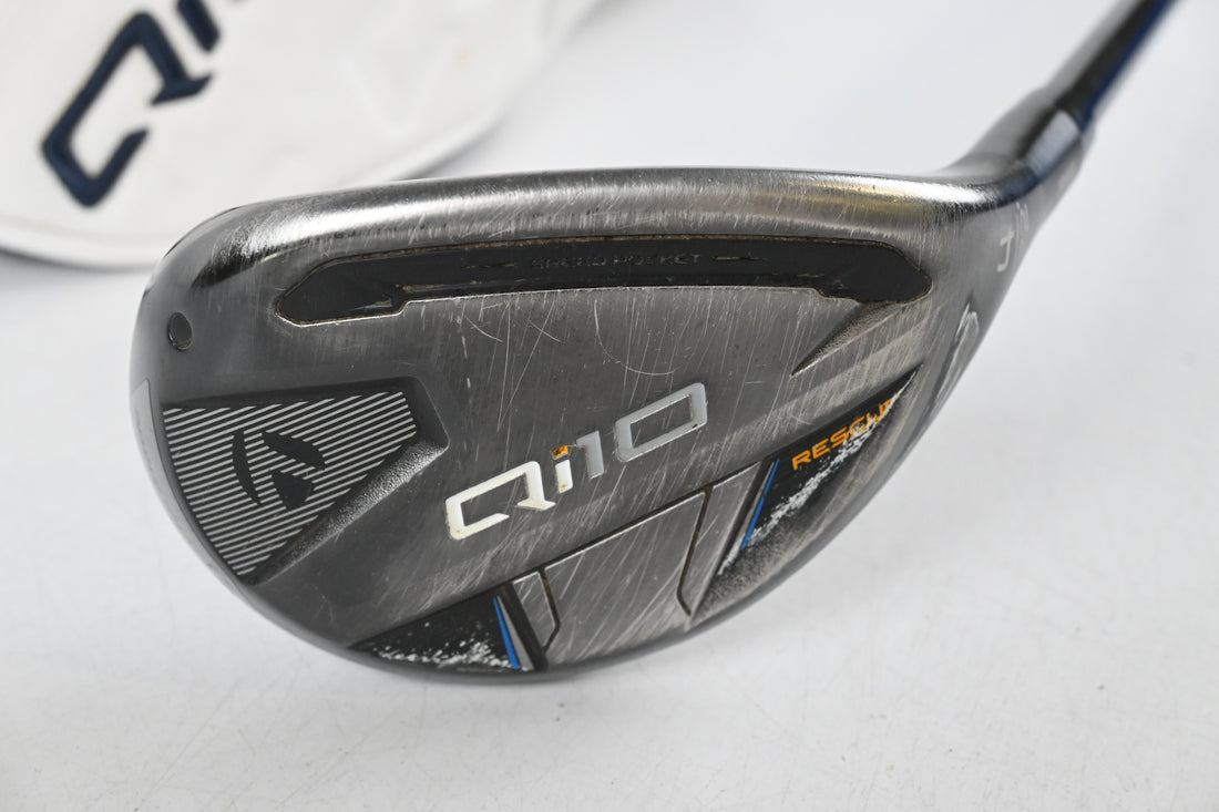 Taylormade Qi10 #4 Hybrid / 22 Degree / Regular Flex Fujikura Ventus TR Blue 6