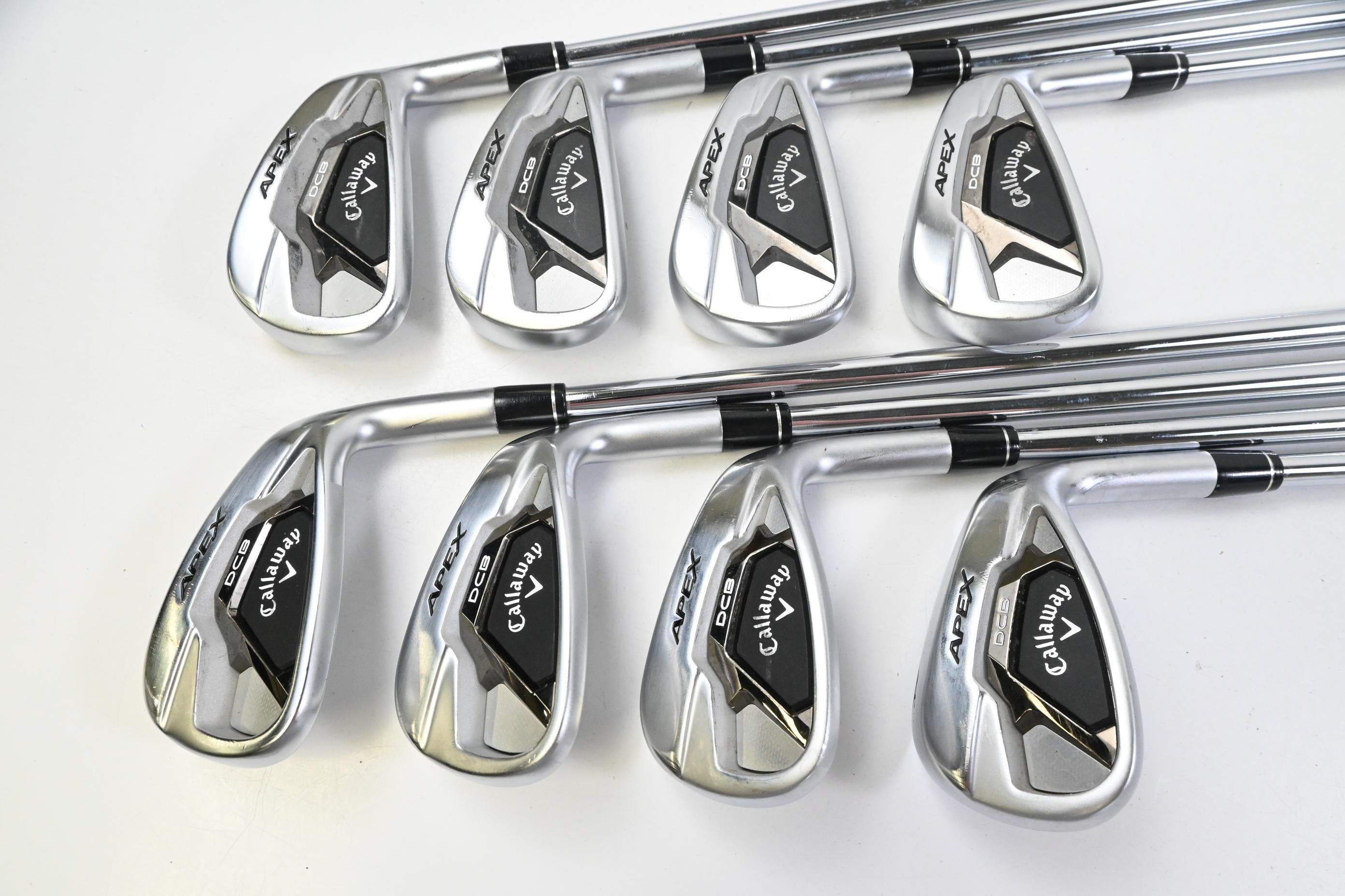 Callaway Apex DCB Irons / 4-PW+GW / Stiff Flex Project X Precision Shafts