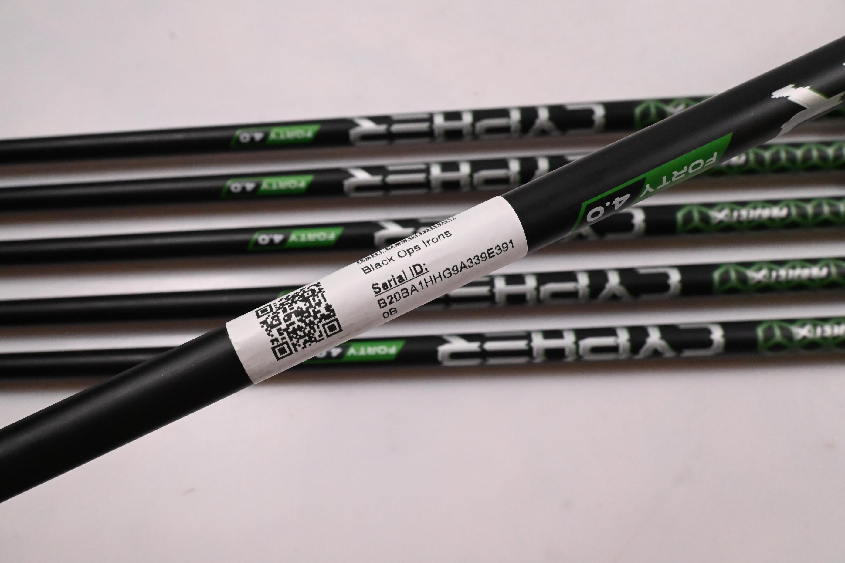 Ladies PXG Black Ops Irons / 6-PW+GW / Ladies Flex Cypher 40 Shafts
