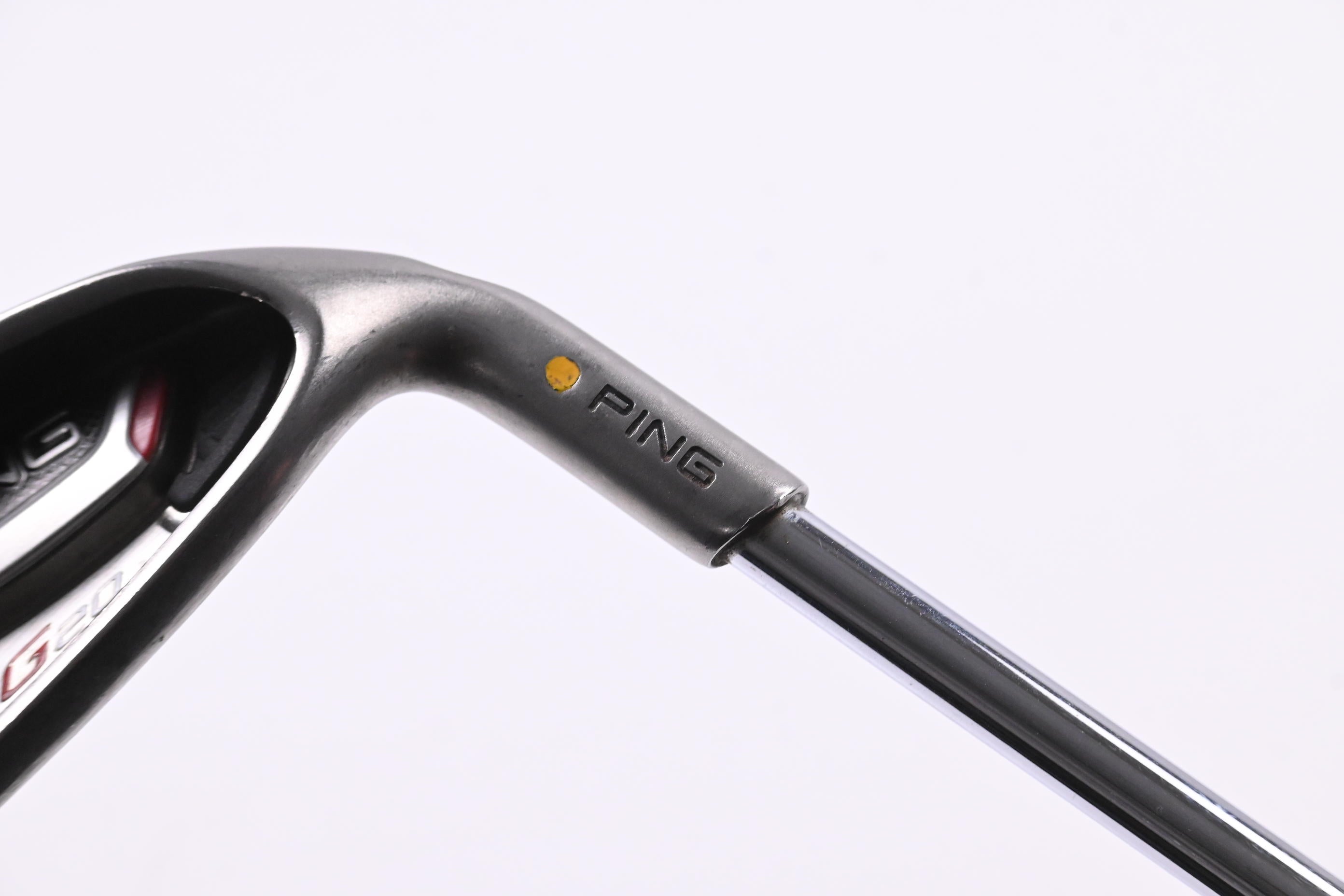Ping G20 #8 Iron / Yellow Dot / Regular Flex Ping CFS Shaft