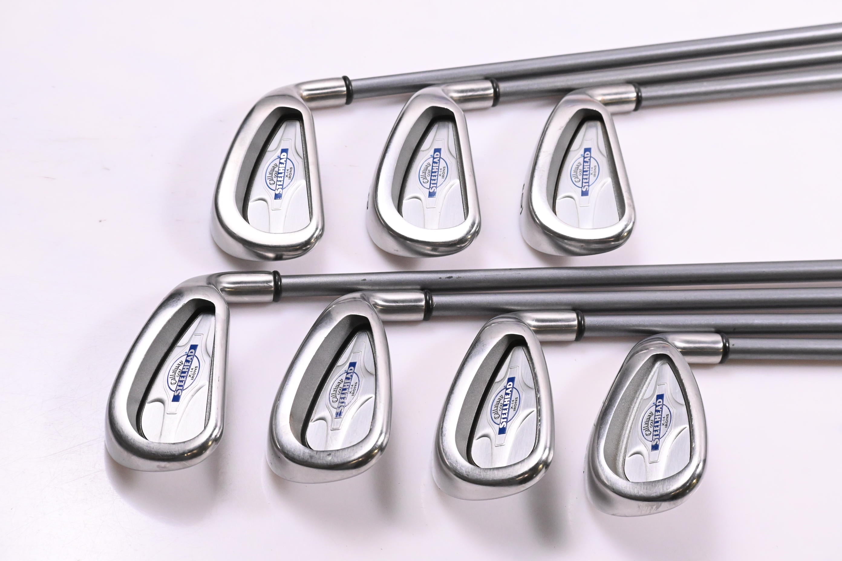 Callaway X-14 Irons / 4-PW / Regular Flex Callaway Steelhead X-14 Shafts
