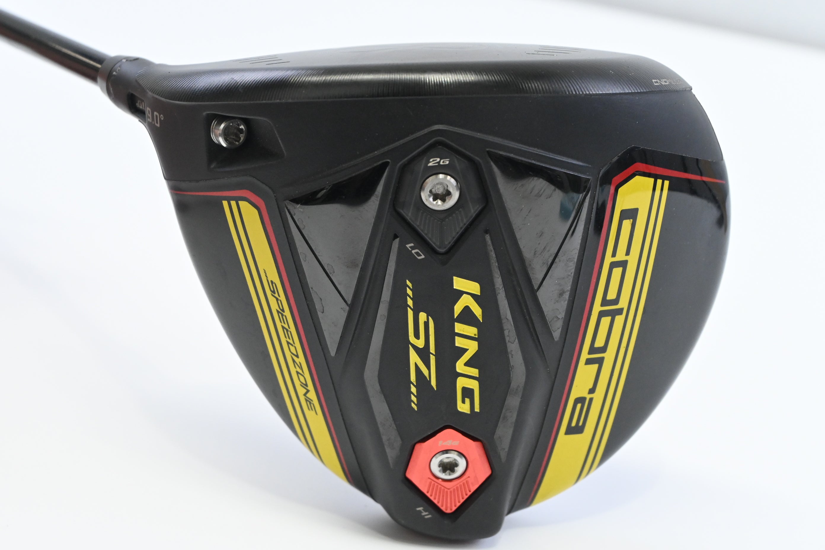 Left Hand Cobra King Speedzone Driver / 9 Degree / Regular Flex Atmos Blue 6