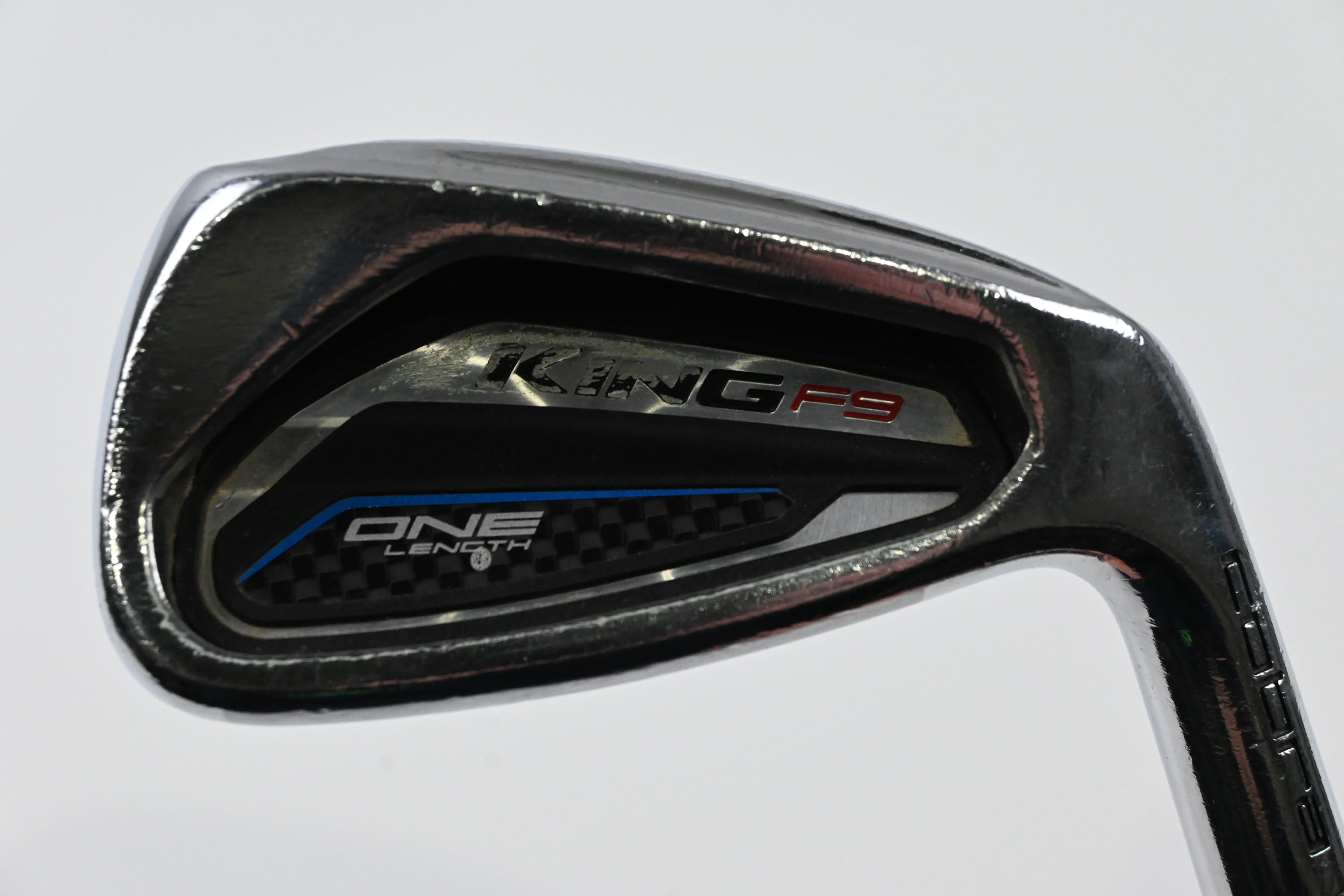 Cobra King F9 One Length #8 Iron / Stiff Flex KBS 90 Shaft