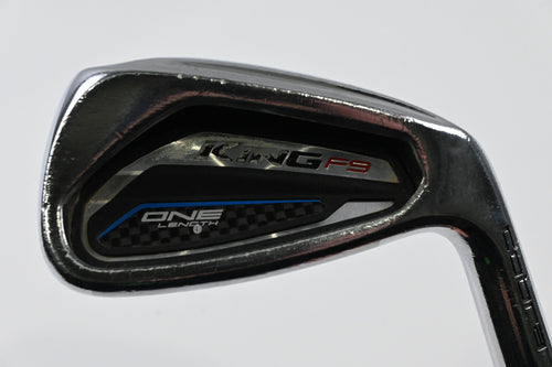 Cobra King F9 One Length #8 Iron / Stiff Flex KBS 90 Shaft