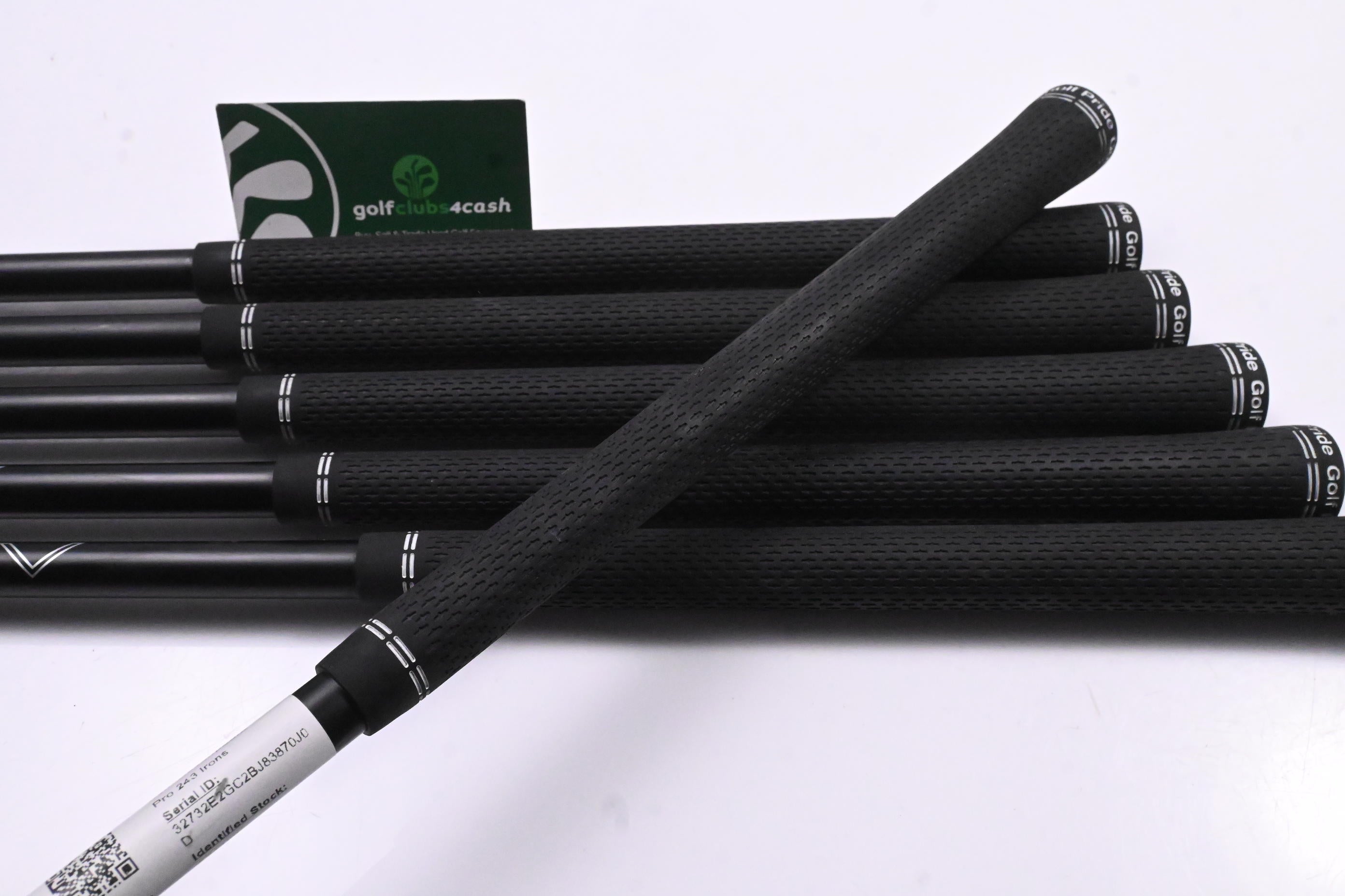 Mizuno Pro 243 Irons / 5-PW / Regular Flex Fujikura Axiom Velocore 75 Shafts