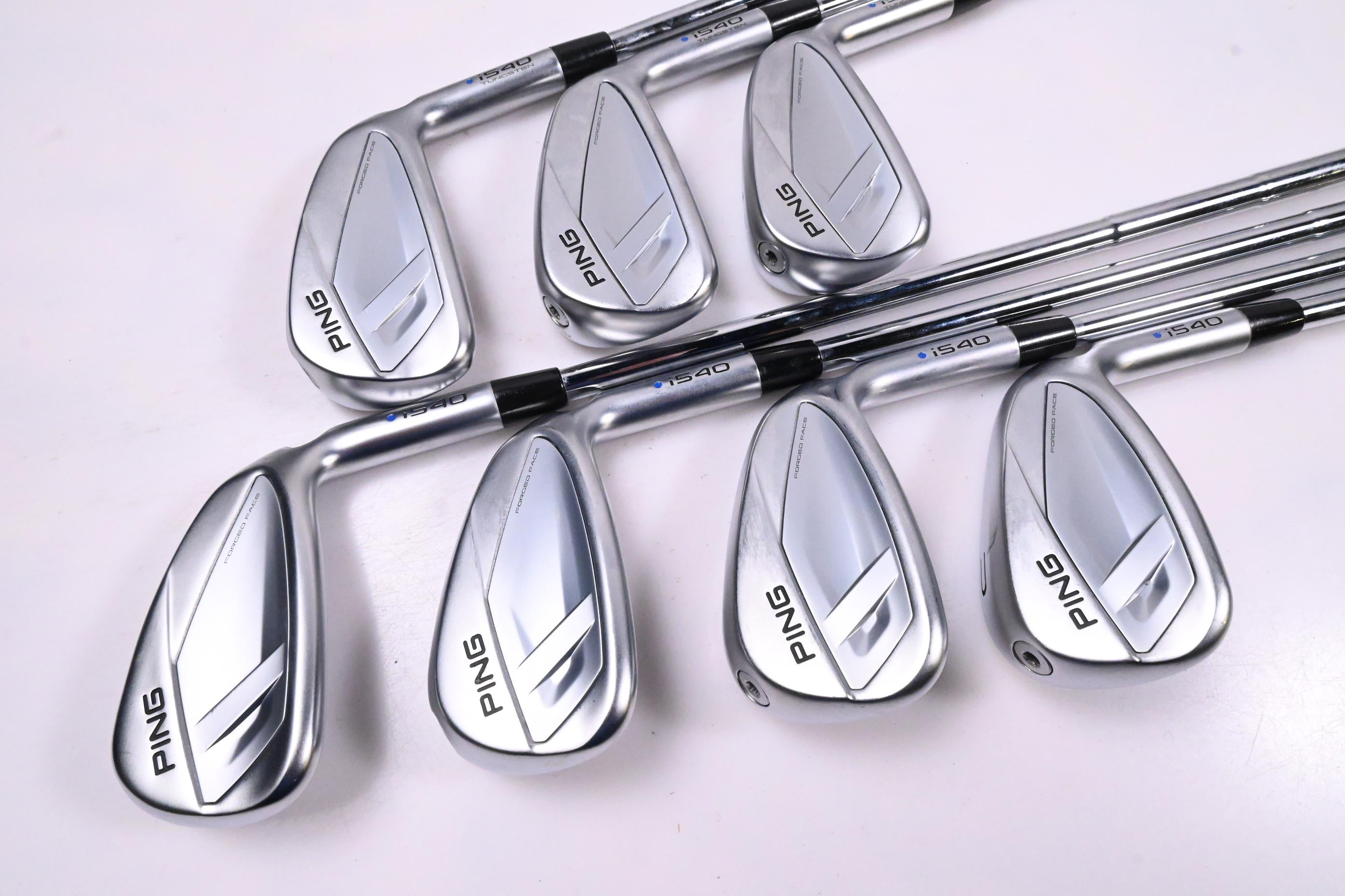 Ping i540 Irons / 5-PW+GW / Blue Dot / Regular Flex Dynamic Gold Mid 100 R300