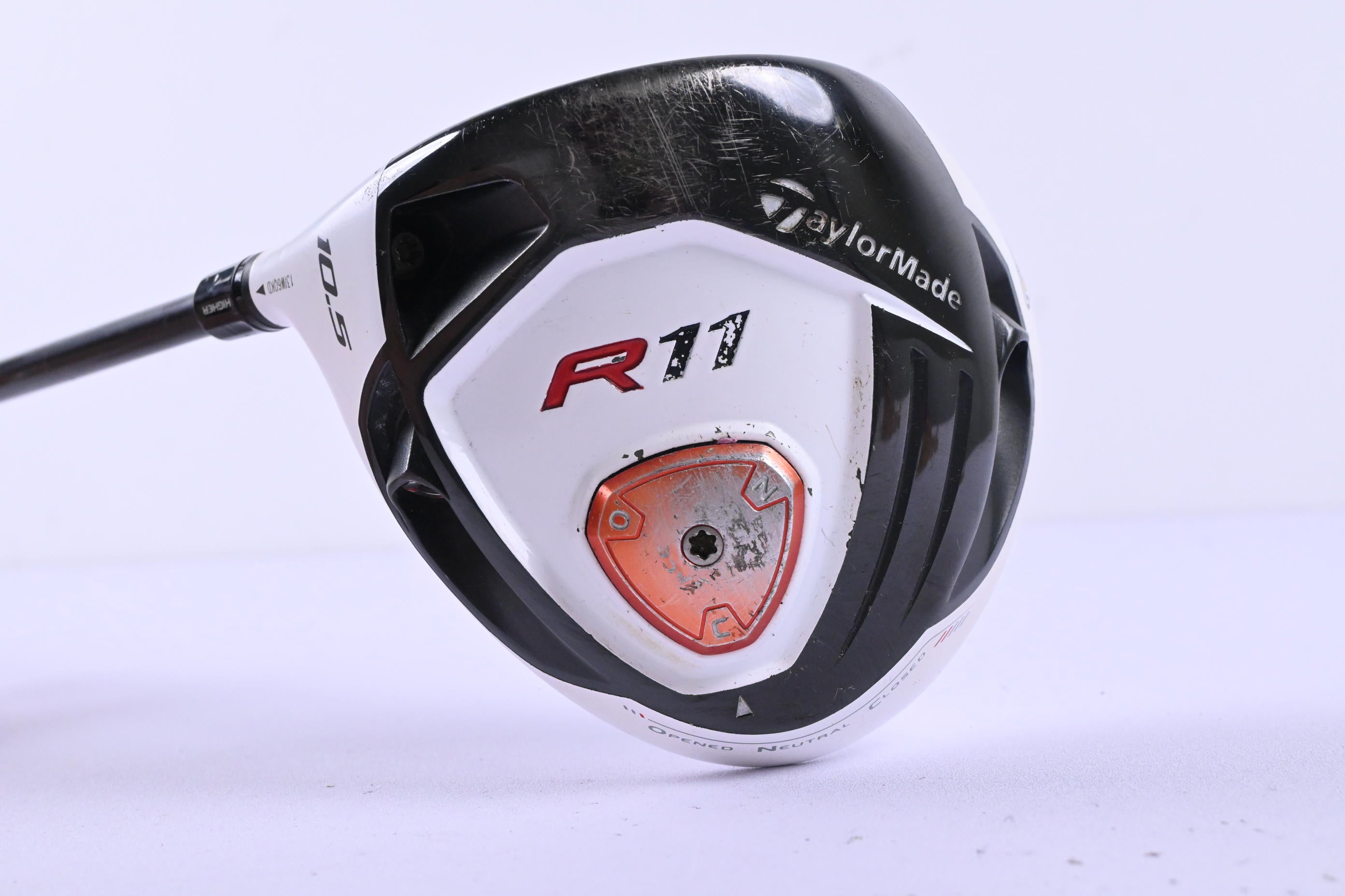 Left Hand Taylormade R11 Driver / 10.5 Degree / Stiff Flex Fujikura Blur 65 Shaft
