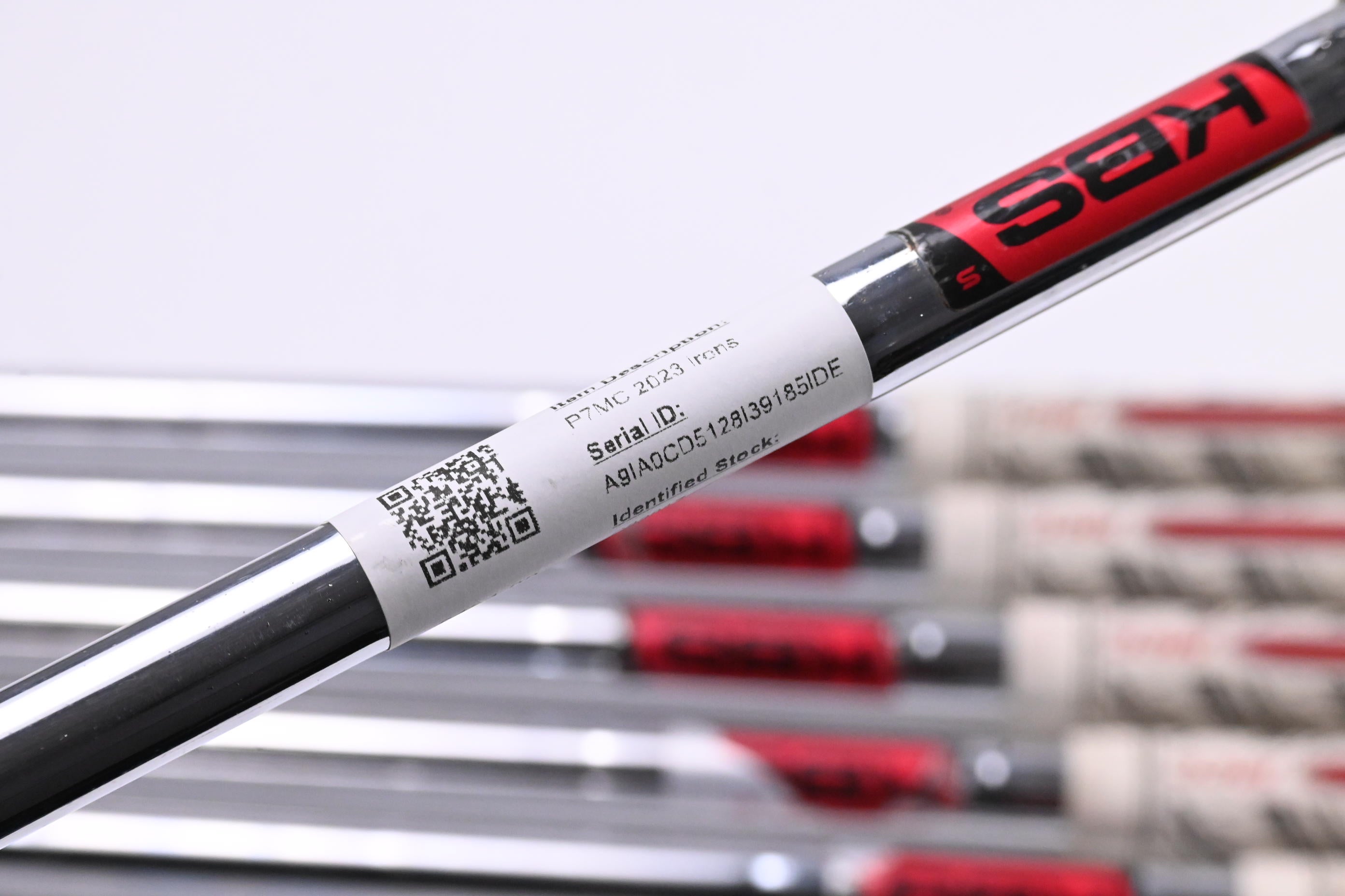 Taylormade P7MC 2023 Irons / 5-PW / Stiff Flex KBS Tour Shafts