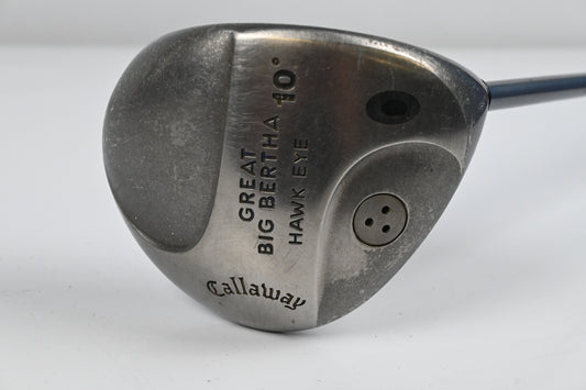 Callaway Great Big Bertha Hawk Eye Driver / 10 Degree / Regular Flex HawkEye UL