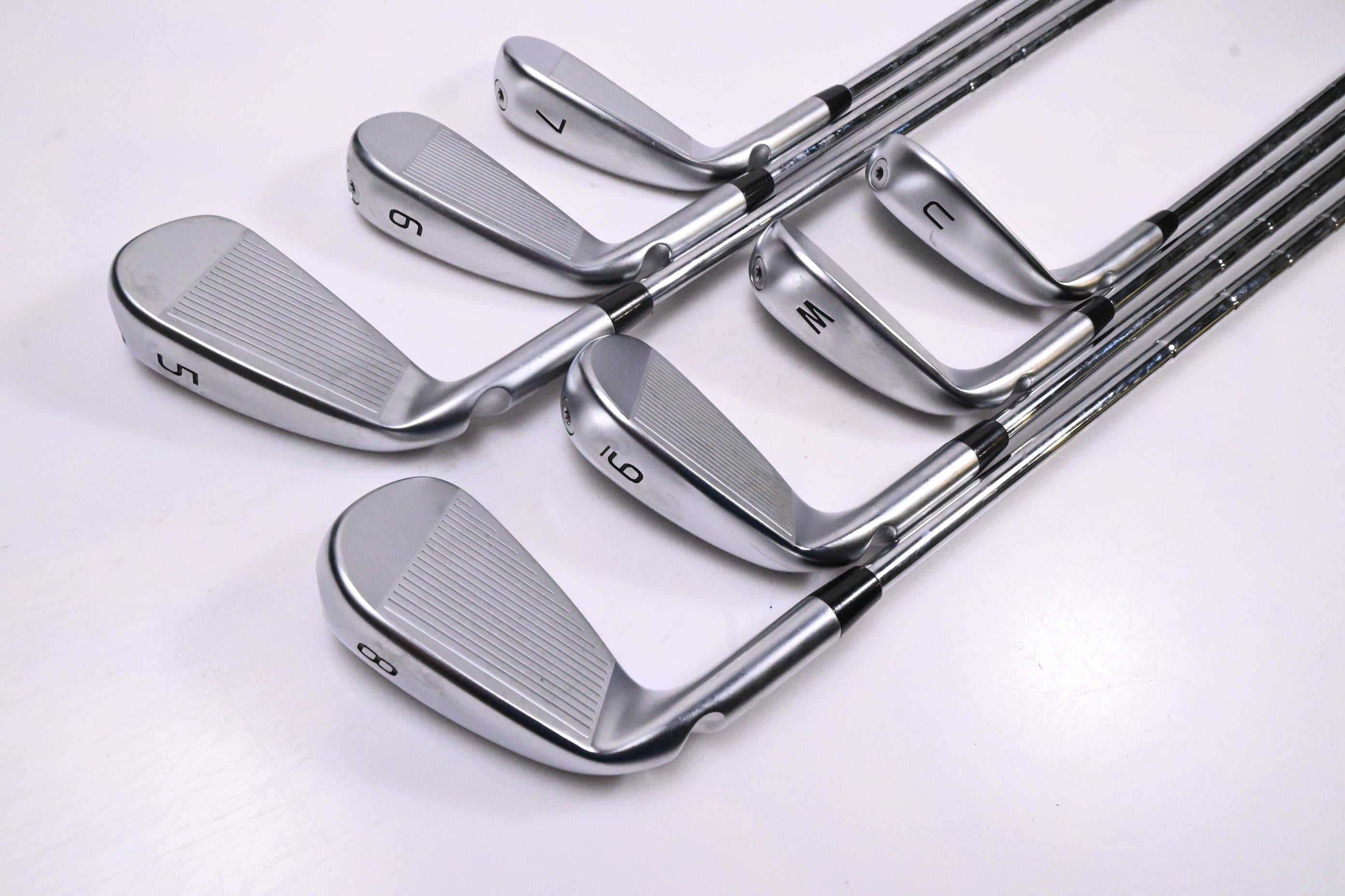 Ping i540 Irons / 5-PW+GW / Blue Dot / Regular Flex Dynamic Gold Mid 100 R300