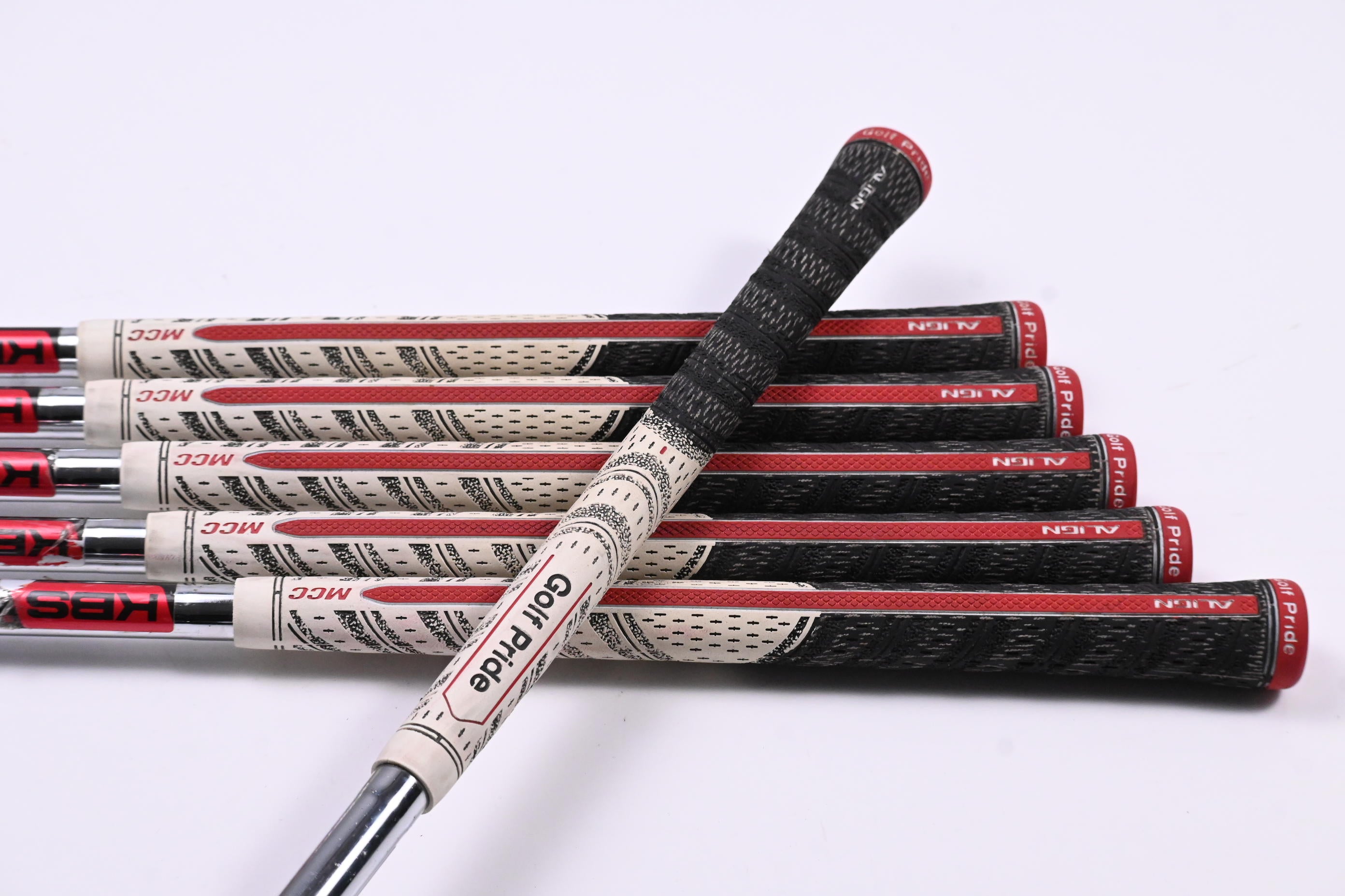 Taylormade P7MC 2023 Irons / 5-PW / Stiff Flex KBS Tour Shafts
