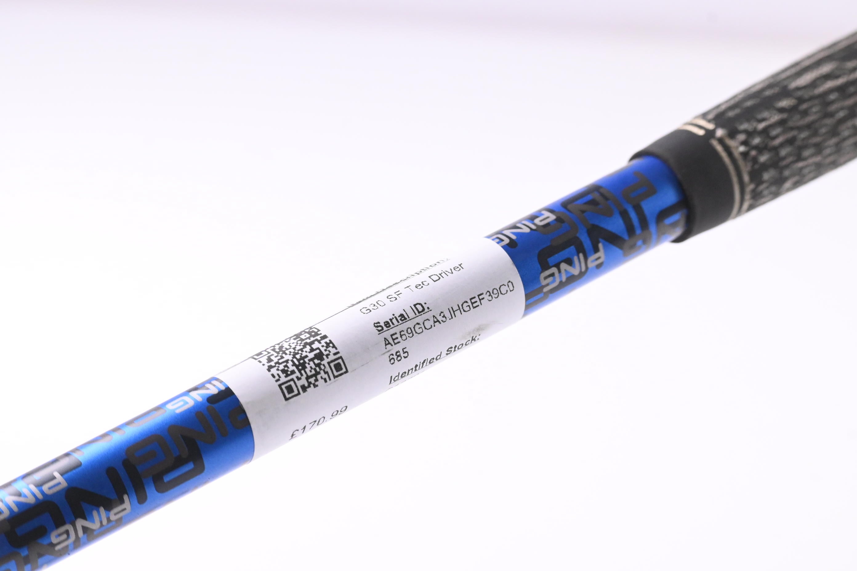 Ping G30 SF Tec Driver / 12 Degree / Senior Flex Ping TFC 419 Shaft