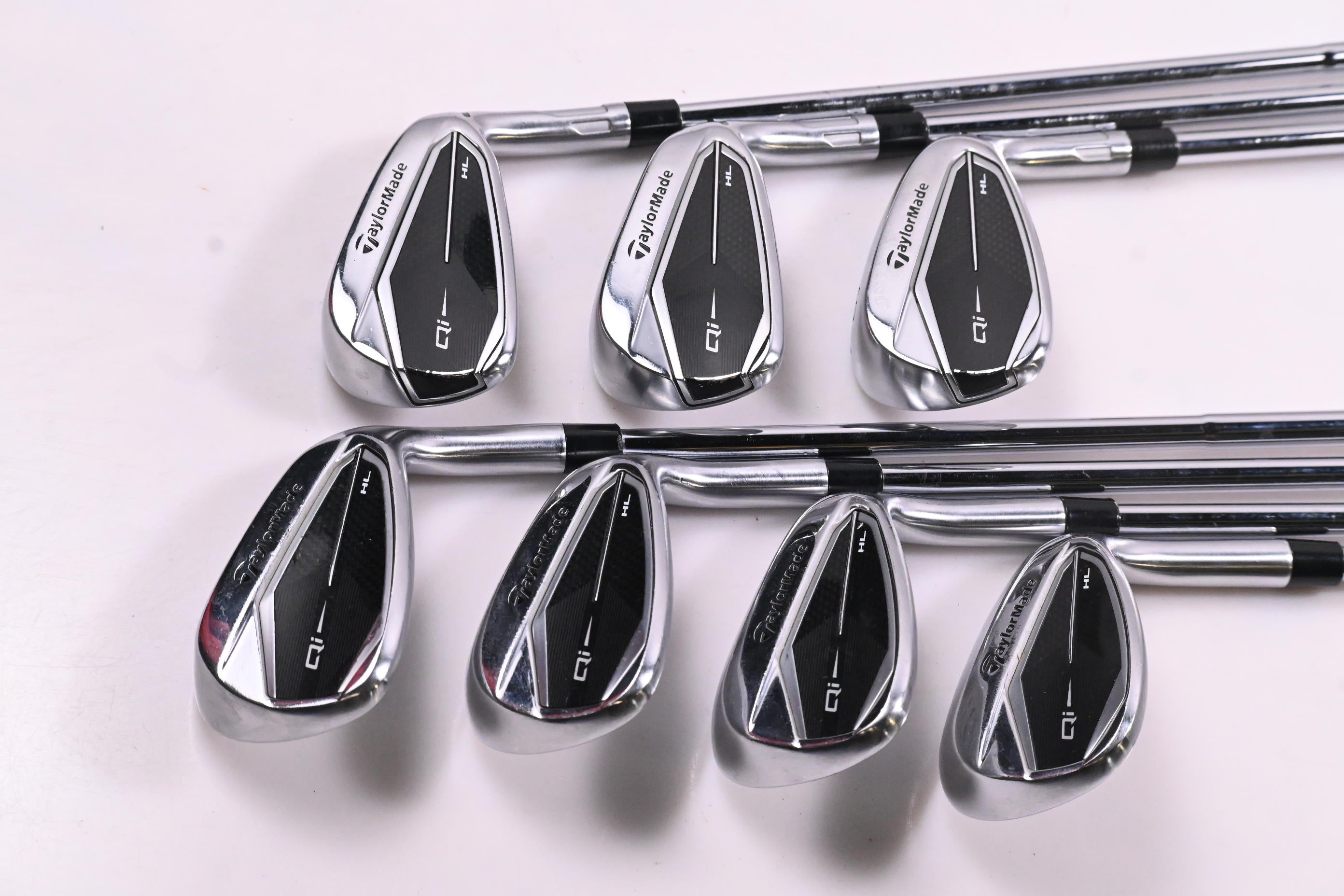 Taylormade Qi HL Irons / 6-PW+GW+SW / Regular Flex Dynamic Gold MID 115 Shafts
