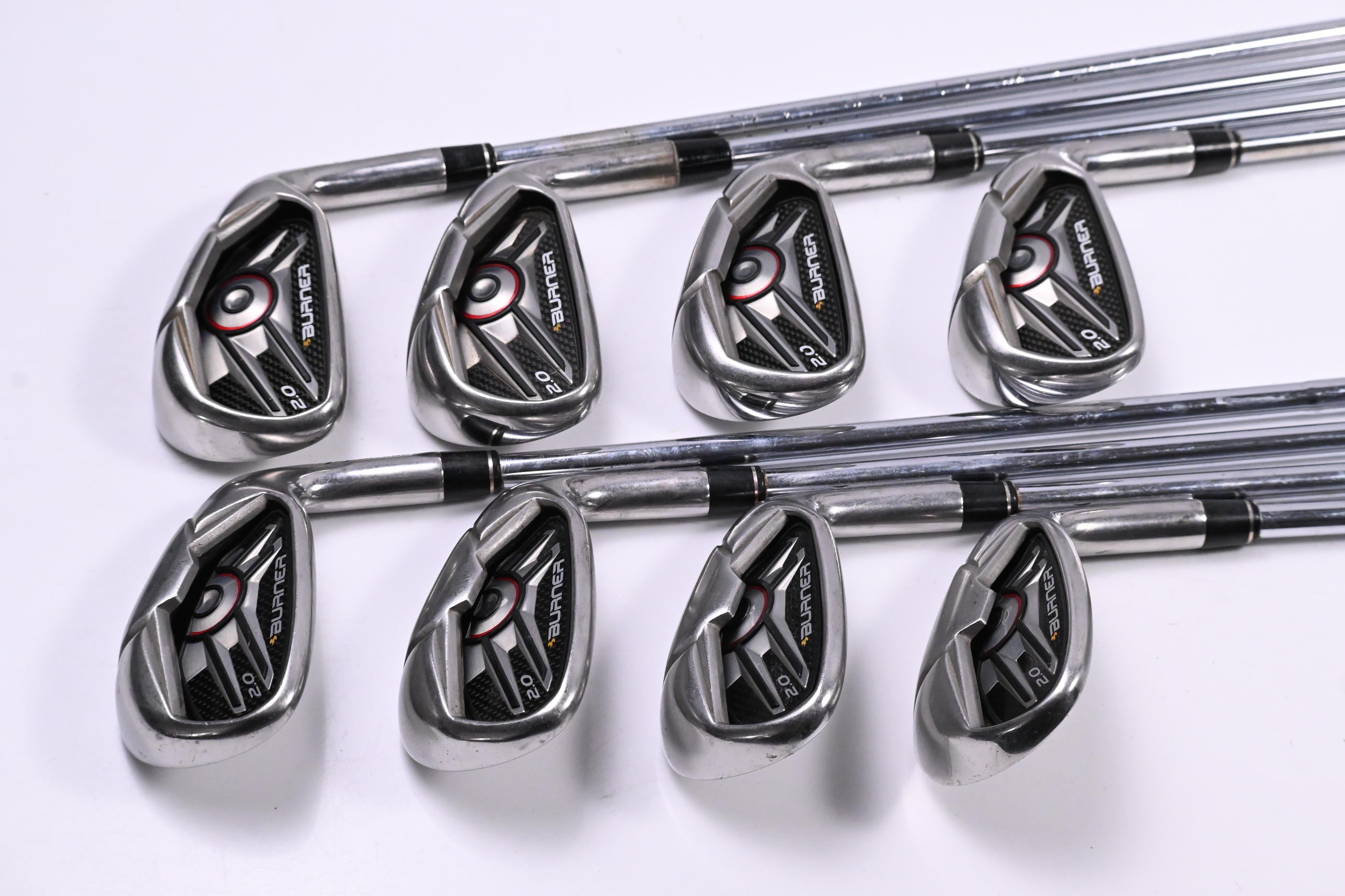 Taylormade Burner 2.0 Irons / 4-PW+SW / Regular Flex Taylormade 85 Shafts