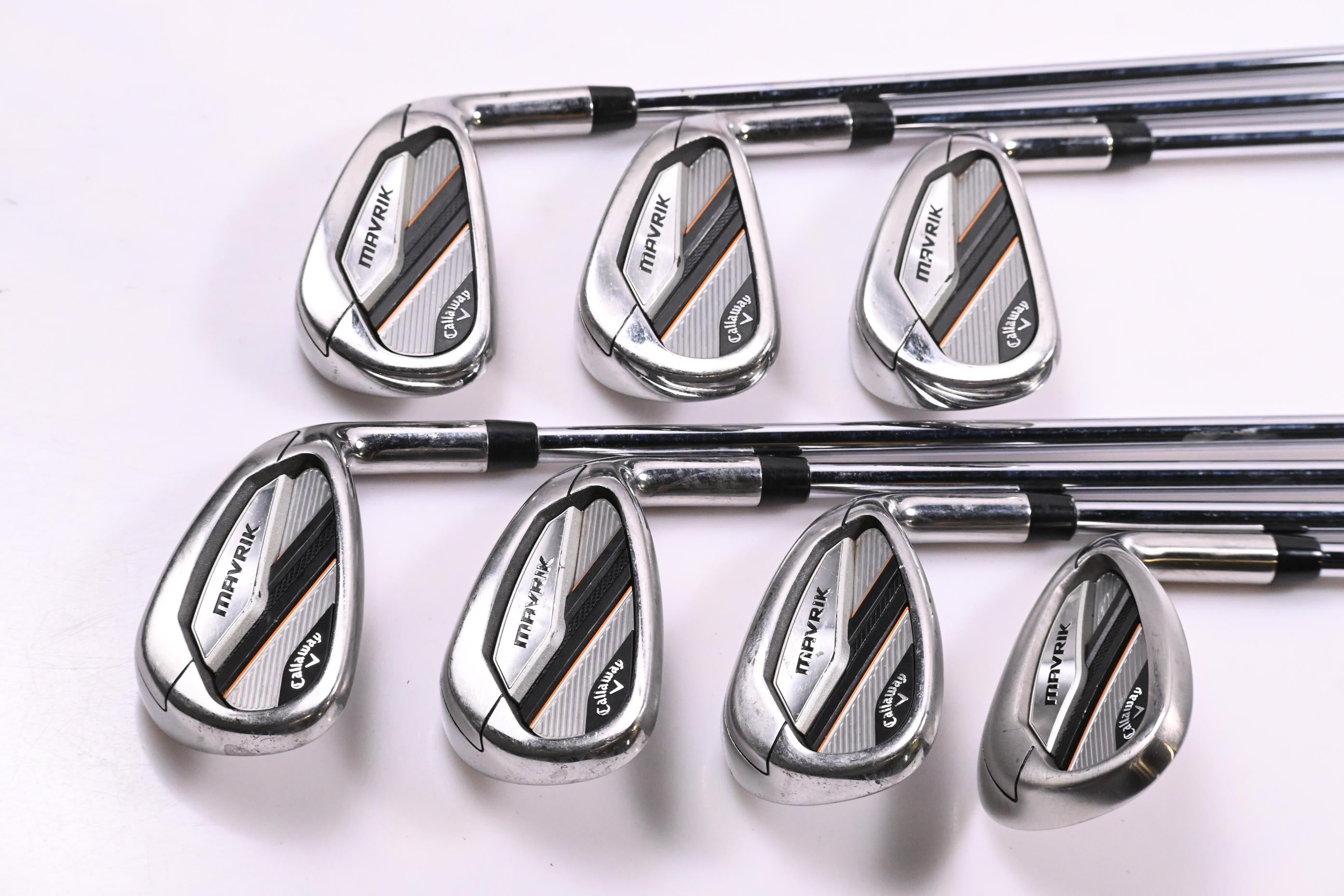 Callaway Mavrik Irons / 5-PW+SW / Regular Flex True Temper Elevate 95 Shafts