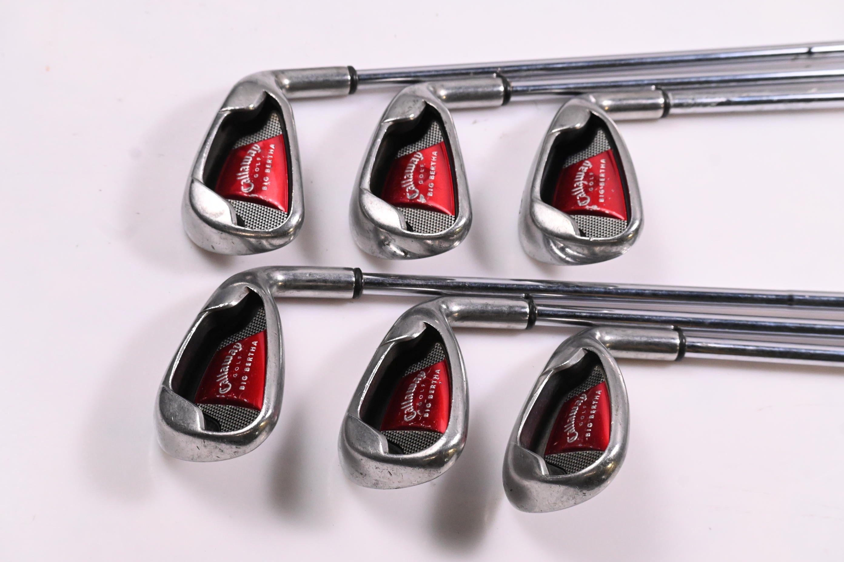 Callaway Big Bertha 2008 Irons / 6-PW+SW / UniFlex Callaway Shafts