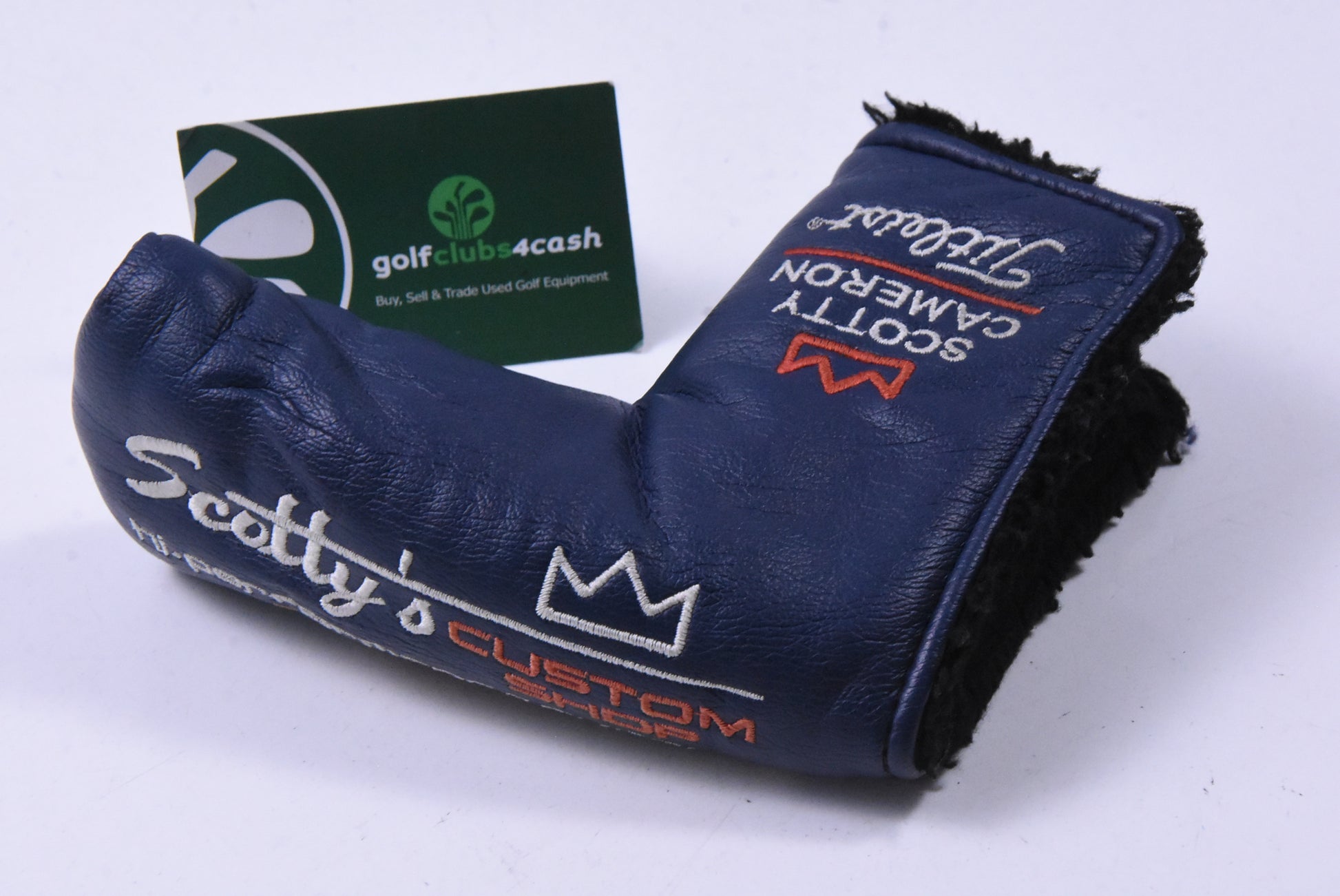Scotty Cameron 2008 Custom Shop Putter Headcover / Blade / Turbo Blue