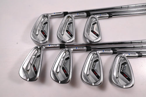 Ping i25 Irons / 4-PW / Blue Dot / X-Flex KBS Tour 130 Shafts