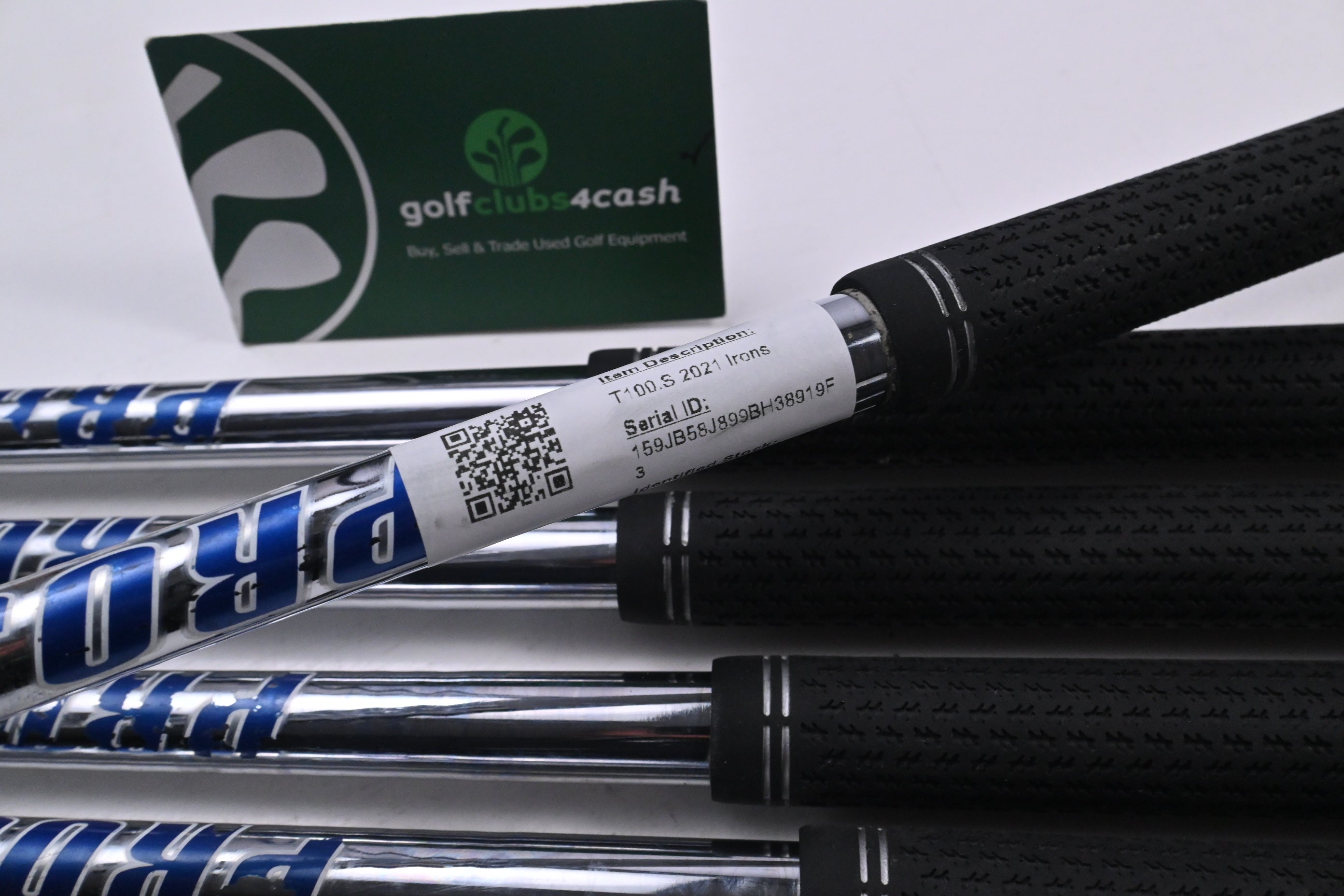 Titleist T100.S 2021 Irons / 6-PW / X-Flex Project X LZ 125 Shafts