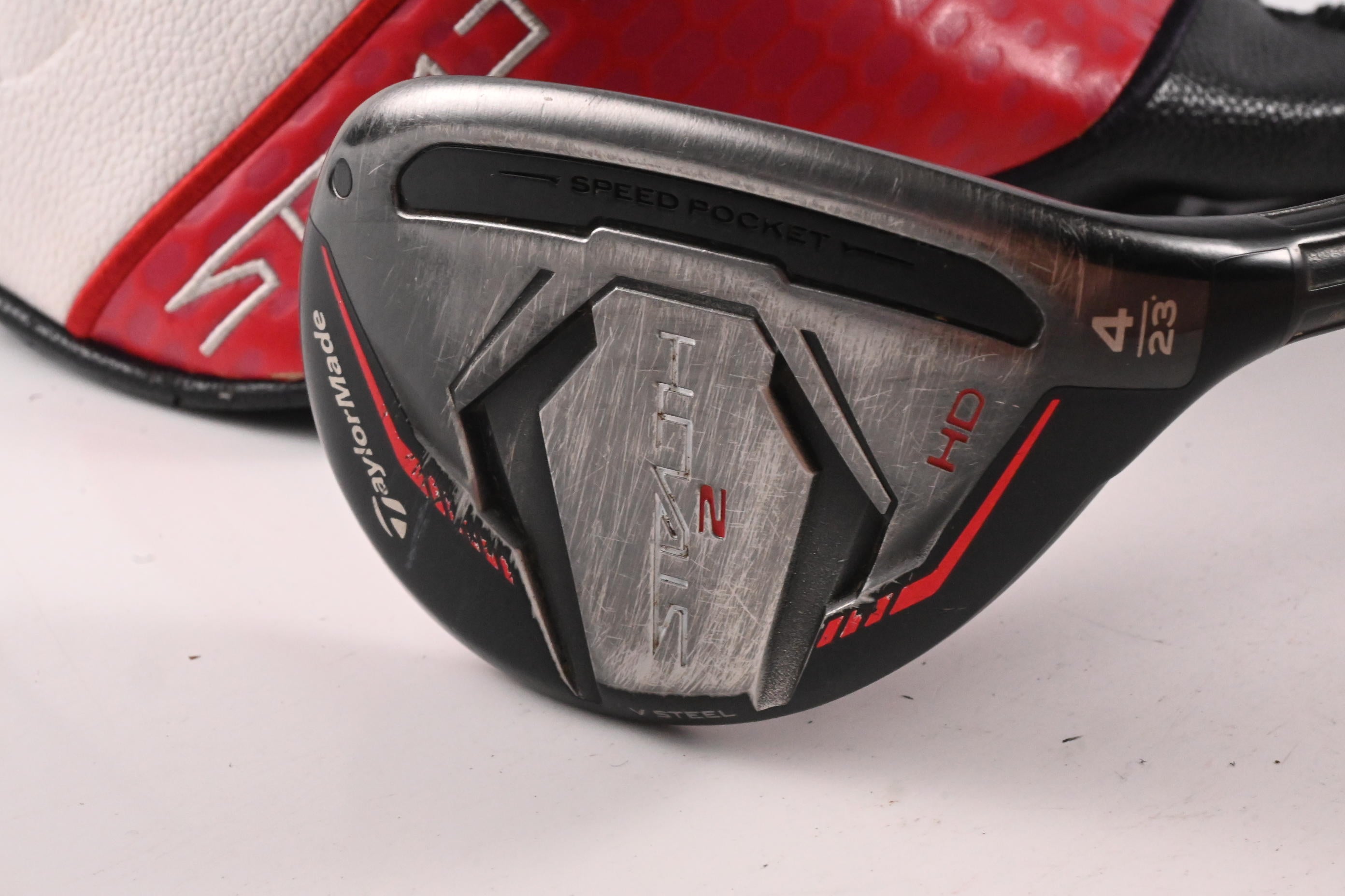 Taylormade Stealth 2 HD #4 Hybrid / 23 Degree / Regular Flex Speeder NX 50