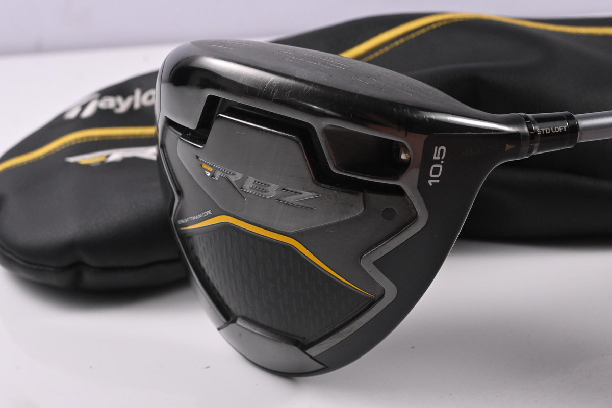 Taylormade RBZ Black Driver / 10.5 Degree / Regular Flex Matrix Ozik White Tie