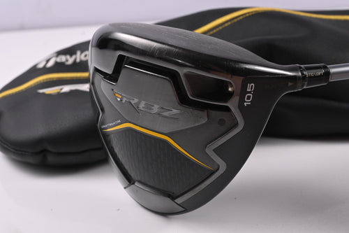 Taylormade RBZ Black Driver / 10.5 Degree / Regular Flex Matrix Ozik White Tie