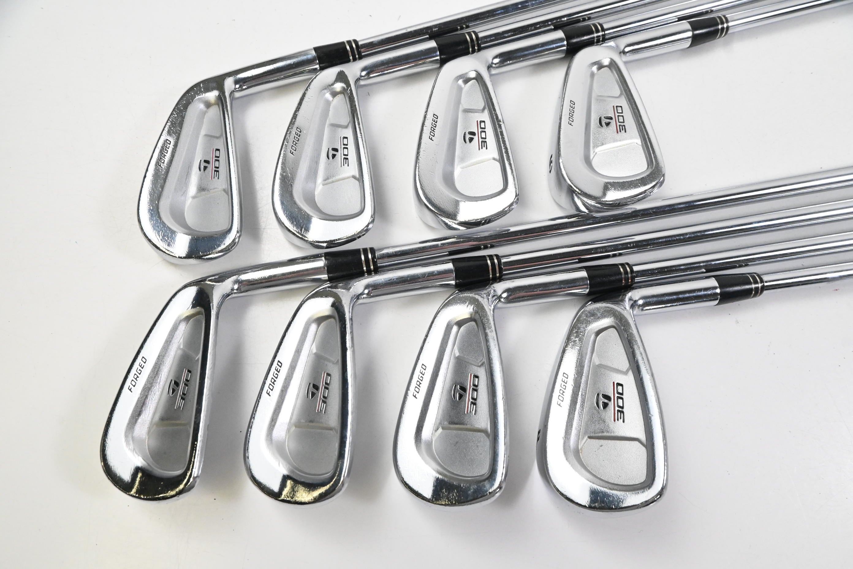 Taylormade 300 Forged Irons / 3-PW / Stiff Flex Steel Shafts