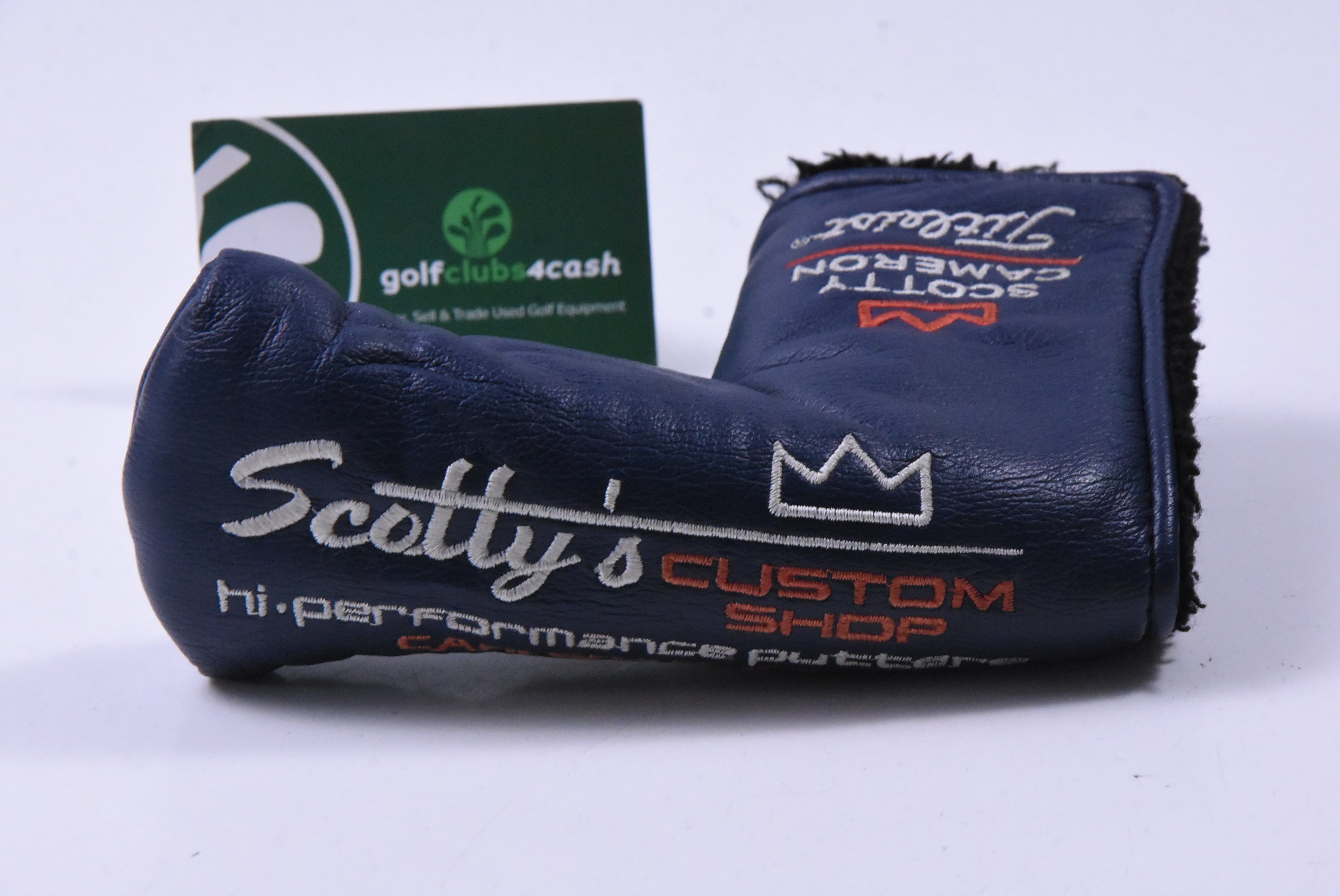 Scotty Cameron 2008 Custom Shop Putter Headcover / Blade / Turbo Blue