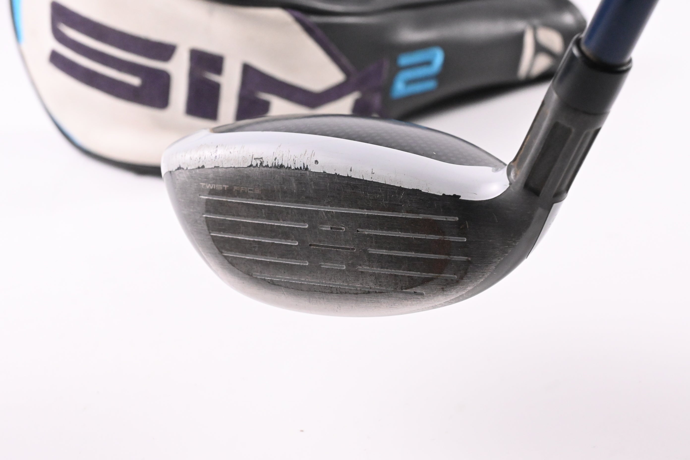 Taylormade SIM2 Max #4 Hybrid / 22 Degree / Stiff Flex Ventus Blue 7 Shaft