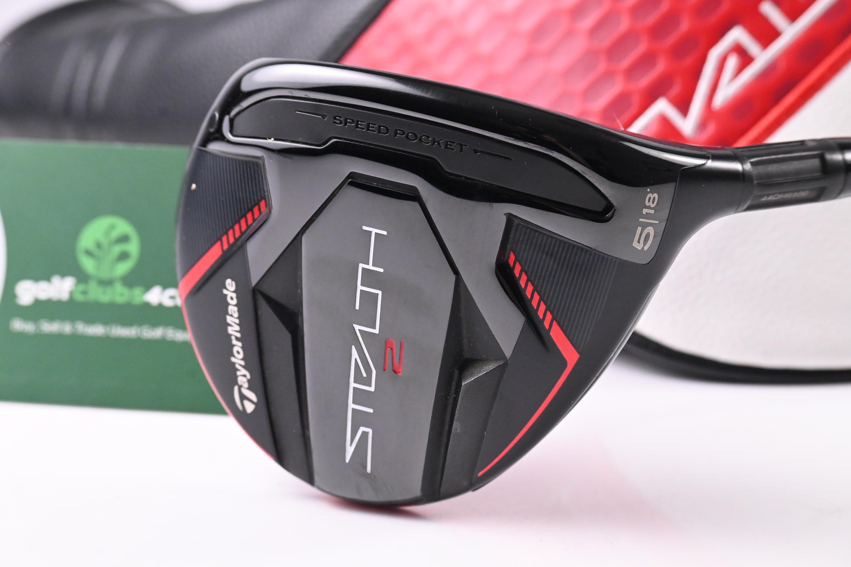 Taylormade Stealth 2 #5 Wood / 18 Degree / Regular Flex Fujikura Ventus TR Red 5