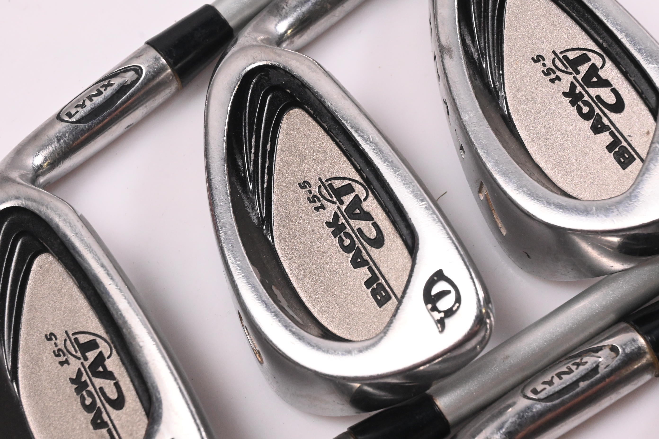 Lynx Black Cat Irons / 5-PW+SW / Regular Flex Apollo Shafts
