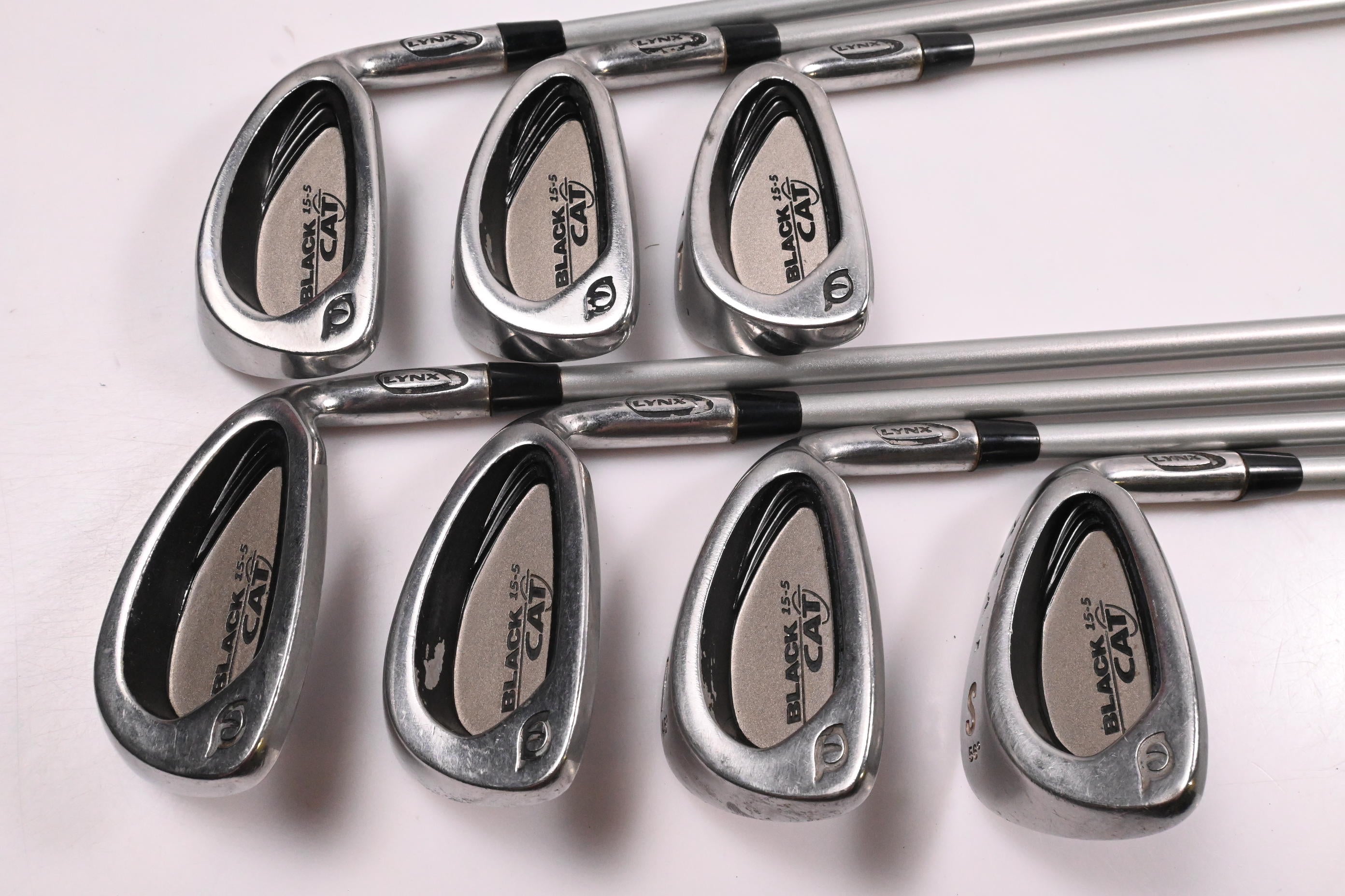 Lynx Black Cat Irons / 5-PW+SW / Regular Flex Apollo Shafts