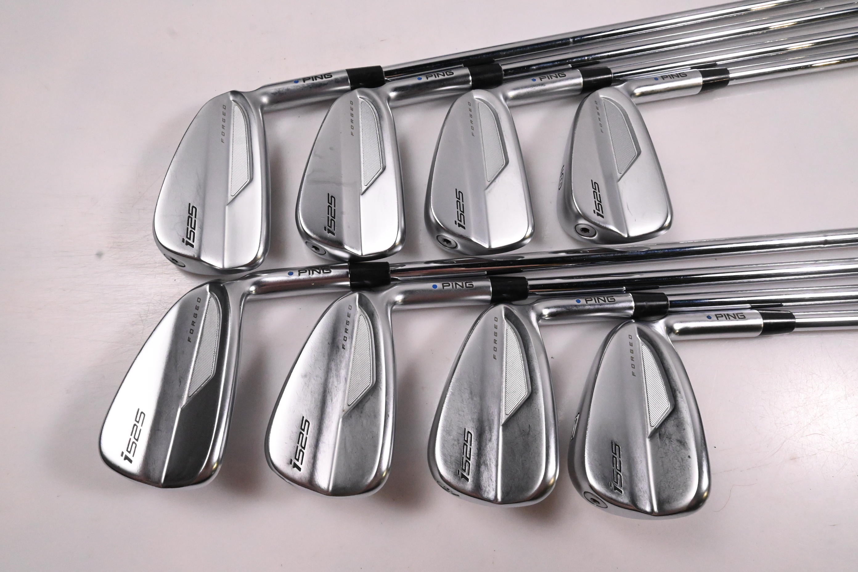 Ping i525 Irons / 3-PW / Blue Dot / Regular Flex NS Pro Modus 3 Tour 105 Shafts