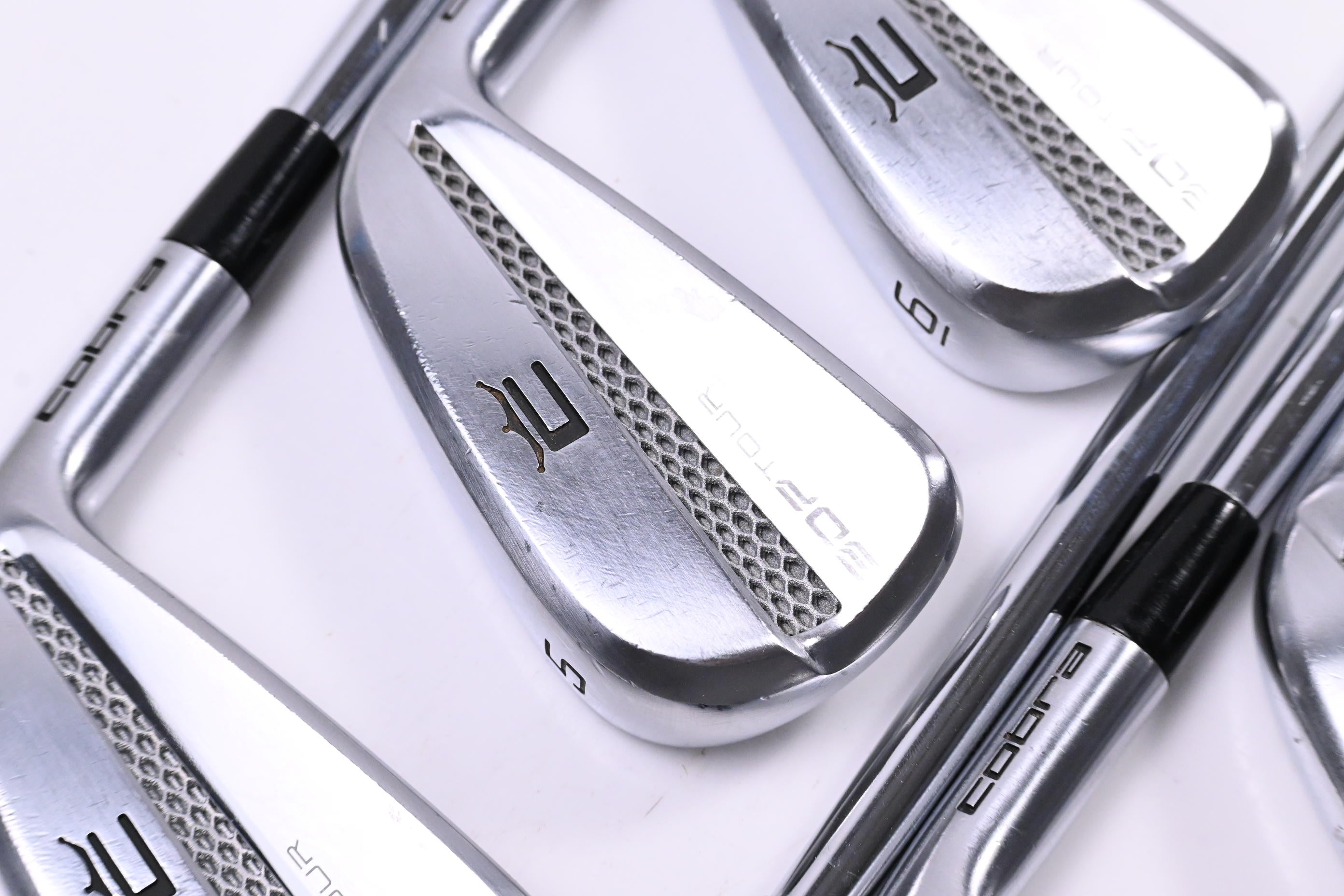 Cobra 3DP Tour Irons / 4-PW / Stiff Flex KBS $-Taper 120 Shafts
