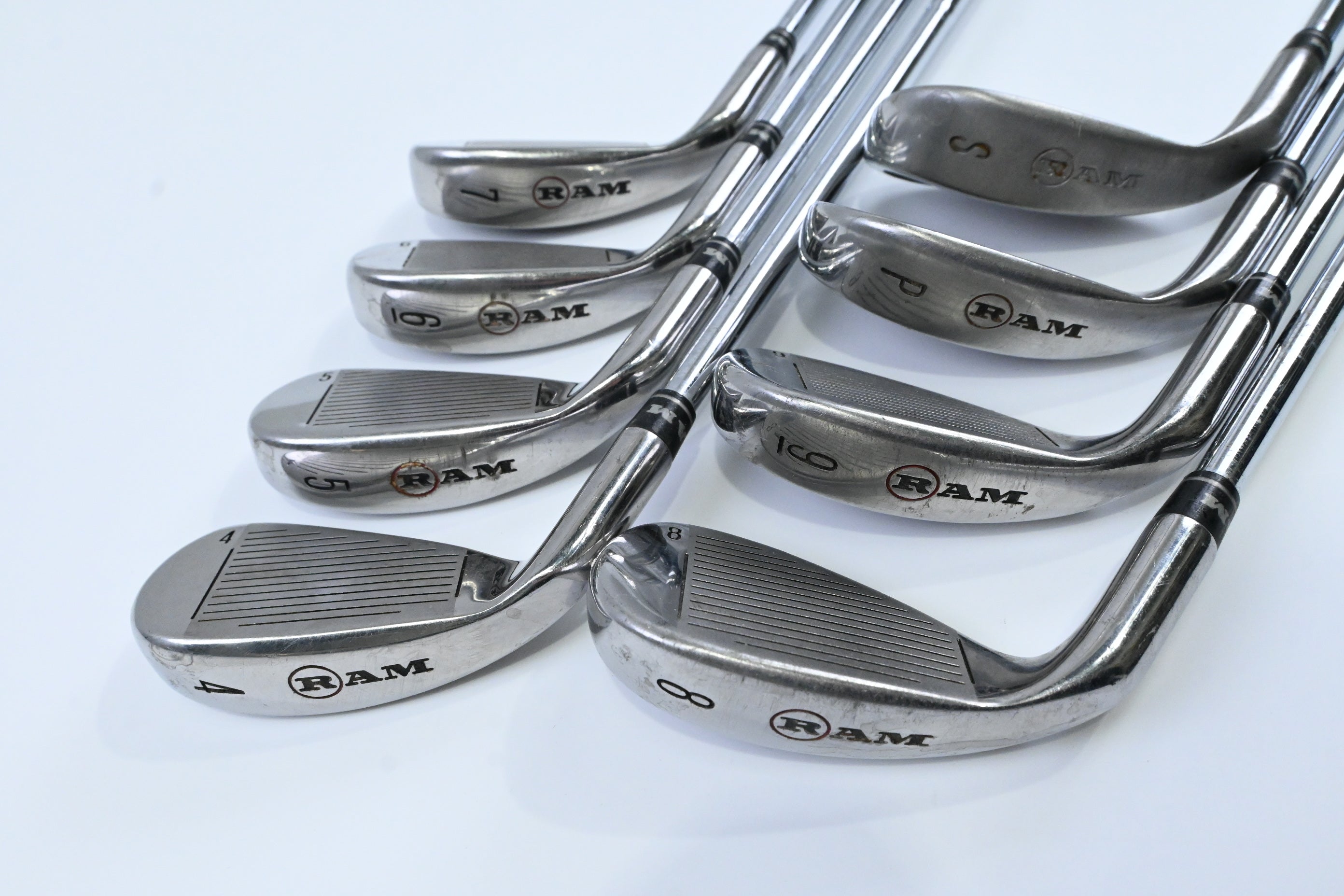 RAM Concept X Irons / 4-PW+SW / Stiff Flex RAM Shafts