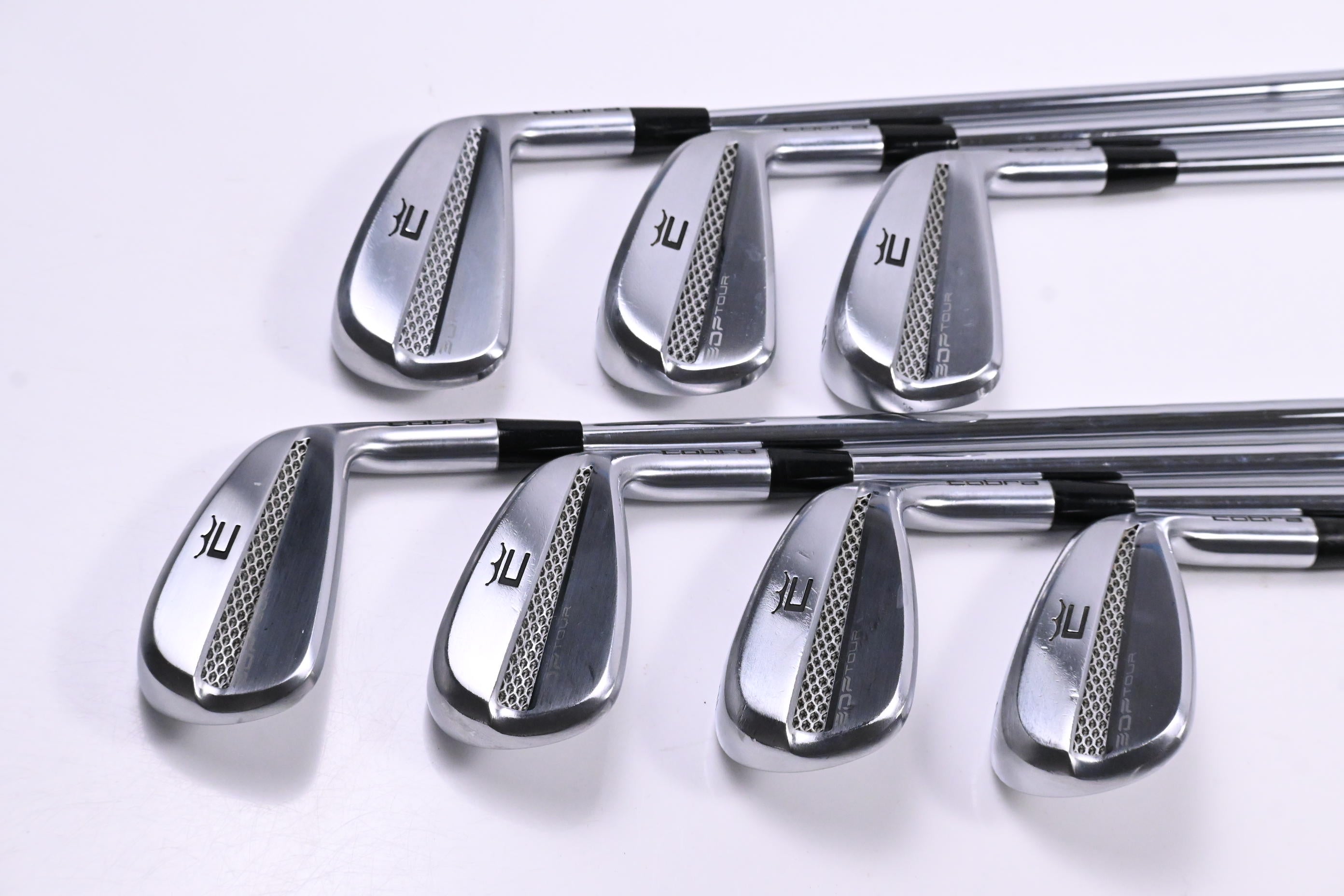 Cobra 3DP Tour Irons / 4-PW / Stiff Flex KBS $-Taper 120 Shafts