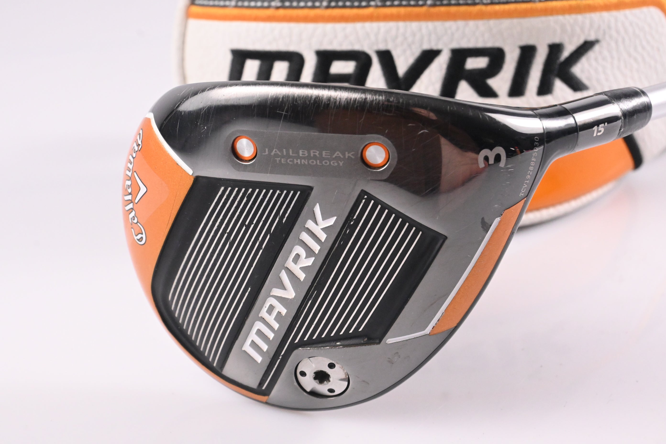 Tour Issue Callaway Mavrik #3 Wood / 15 Degree / Stiff Flex Aldila Ascent Red 60