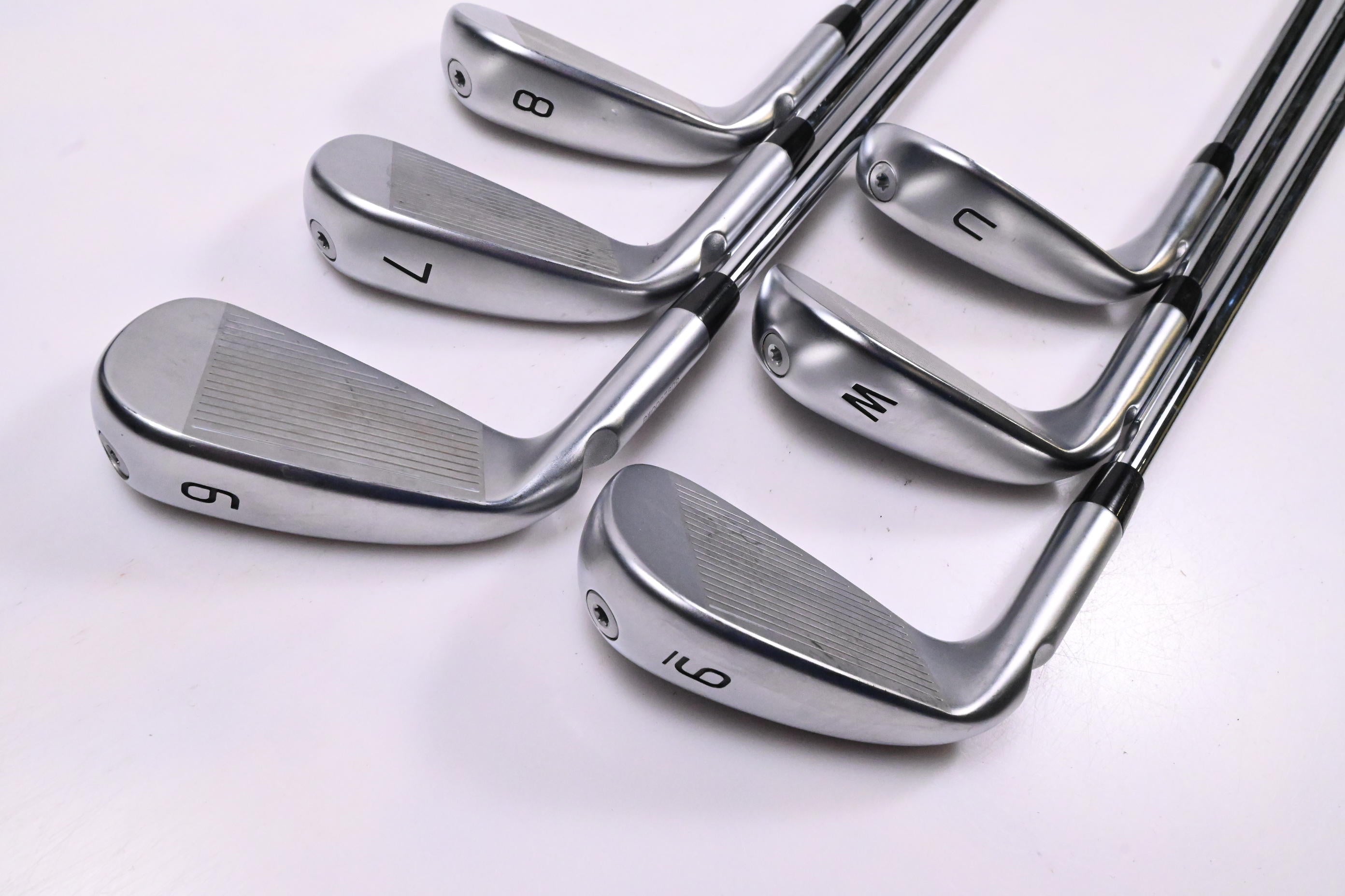 Ping i540 Irons / 6-PW+GW / Orange Dot / Regular Flex Ping AWT 3.0 Shafts